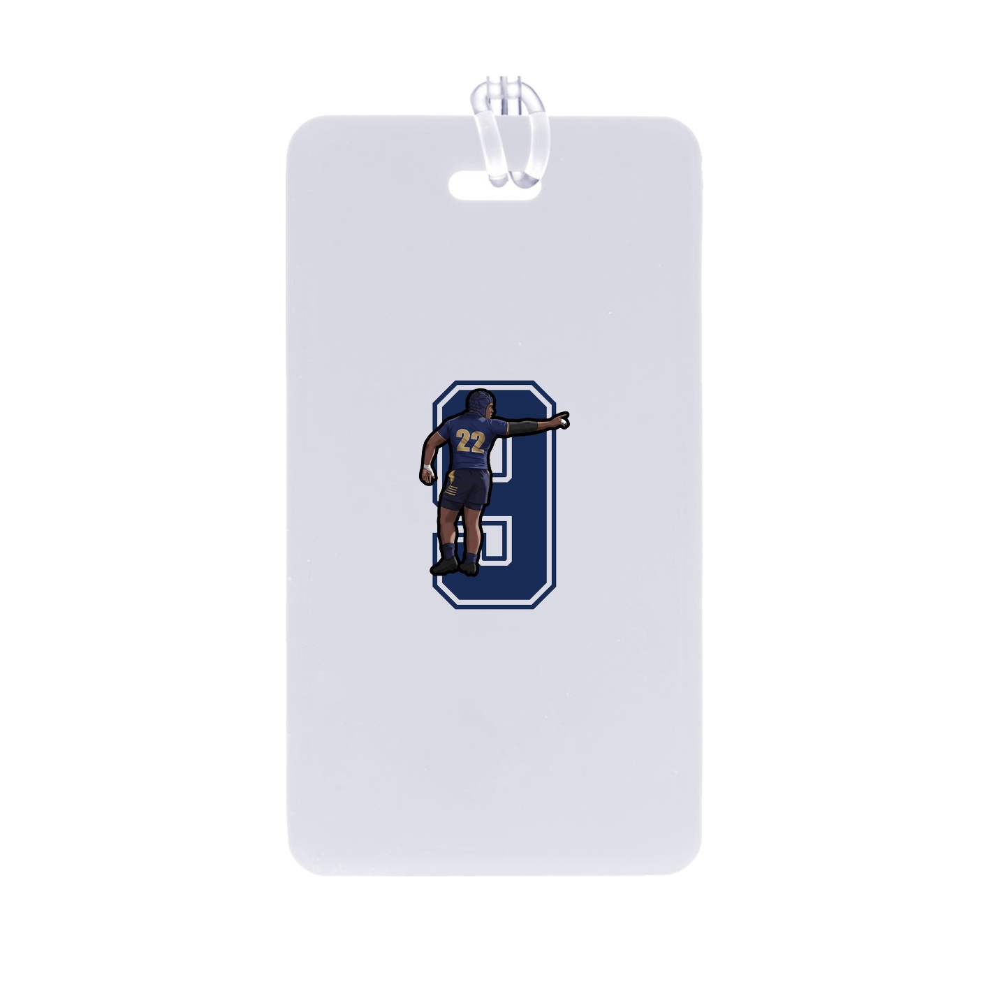 Bag Tag — Number in Classic