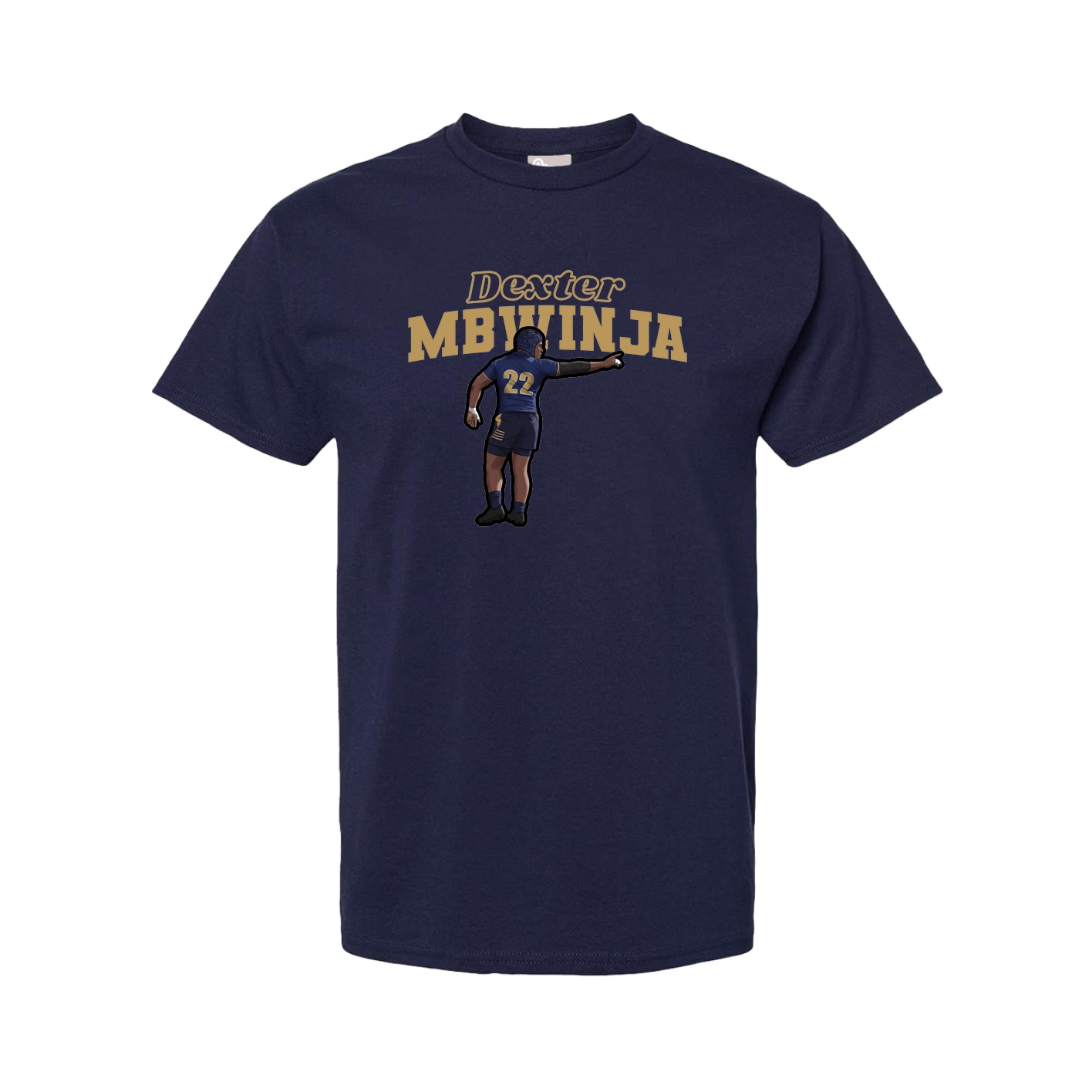 Tee — Name Arch in Navy