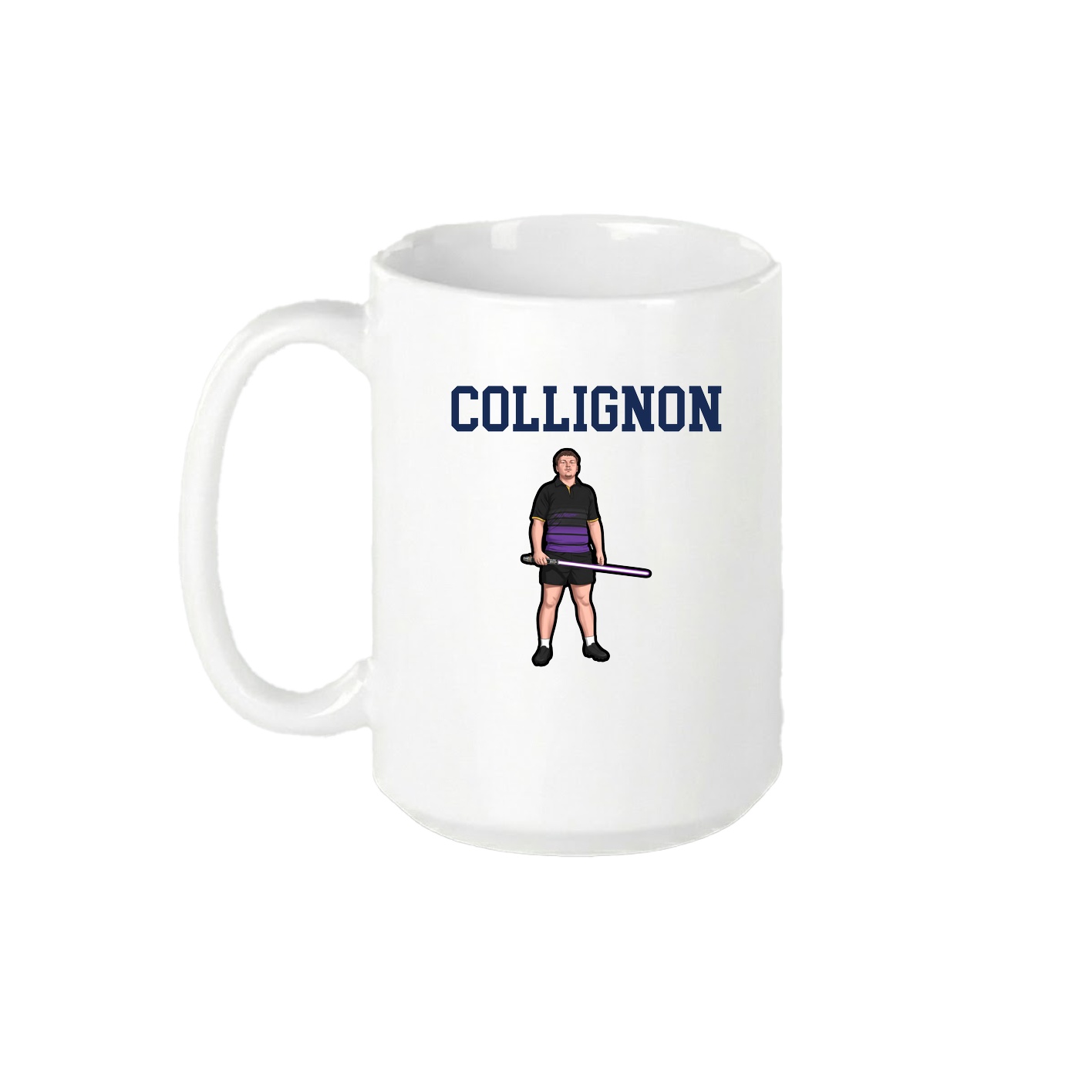 15oz Coffee Mug — Shirsey in White