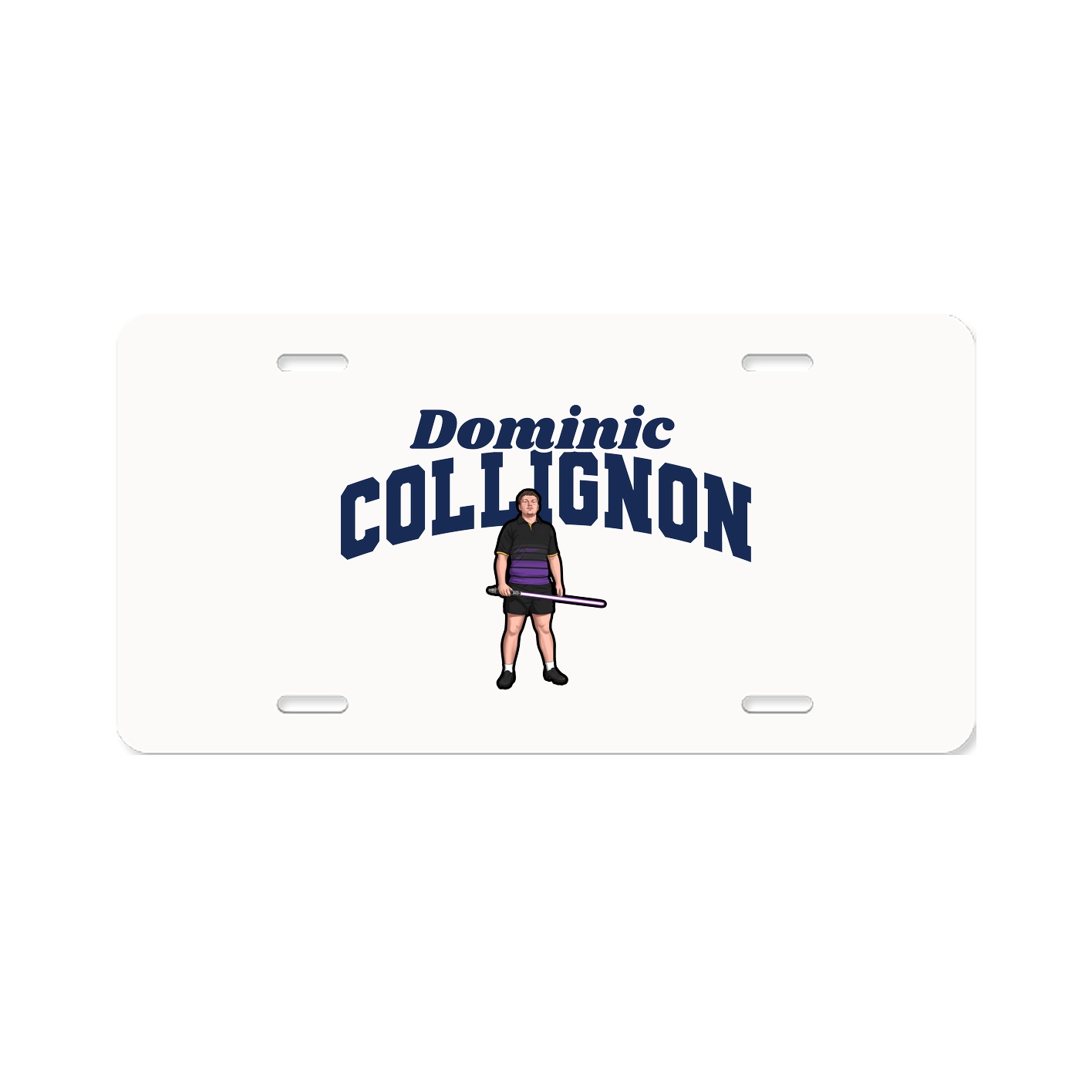 License Plate — Signature Arch in Classic