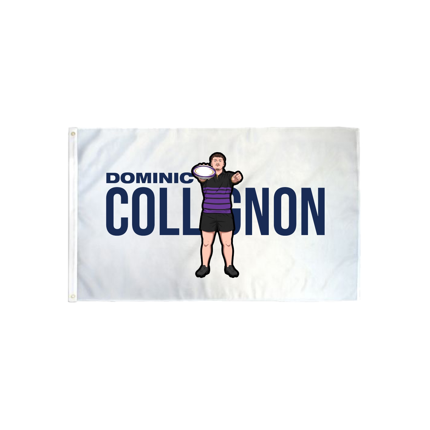 3x5 Flag — Player Name in Classic