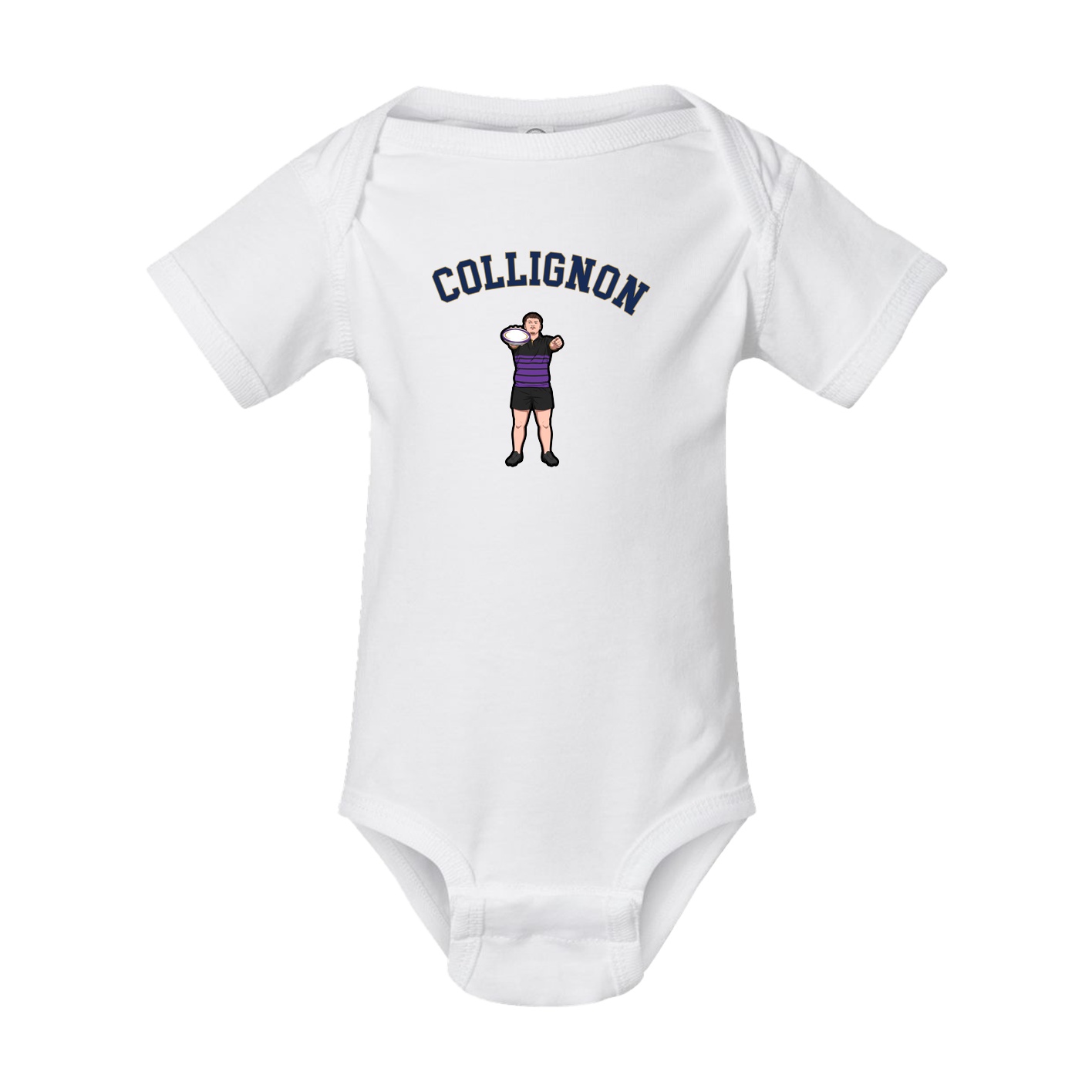 Baby Onesie — Shirsey Arch in White