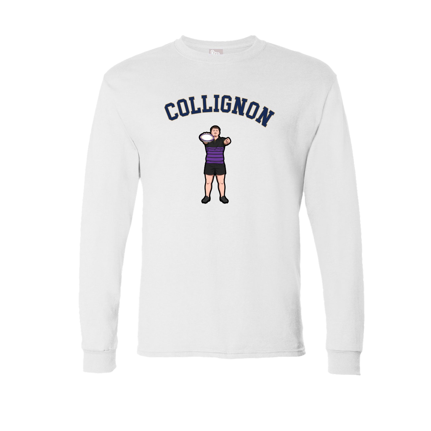 Long Sleeve Tee — Shirsey Arch in White