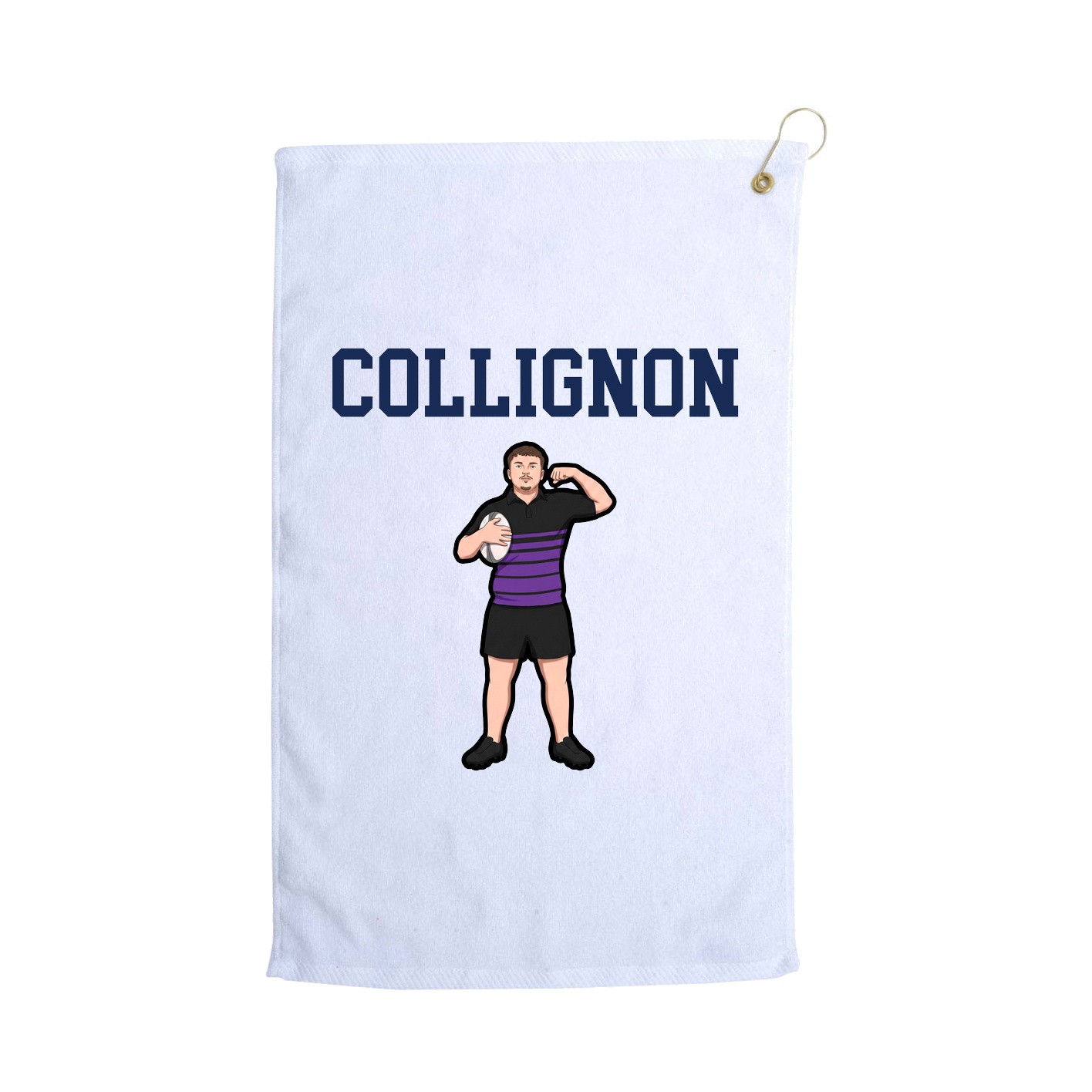 Golf Towel — Shirsey in White