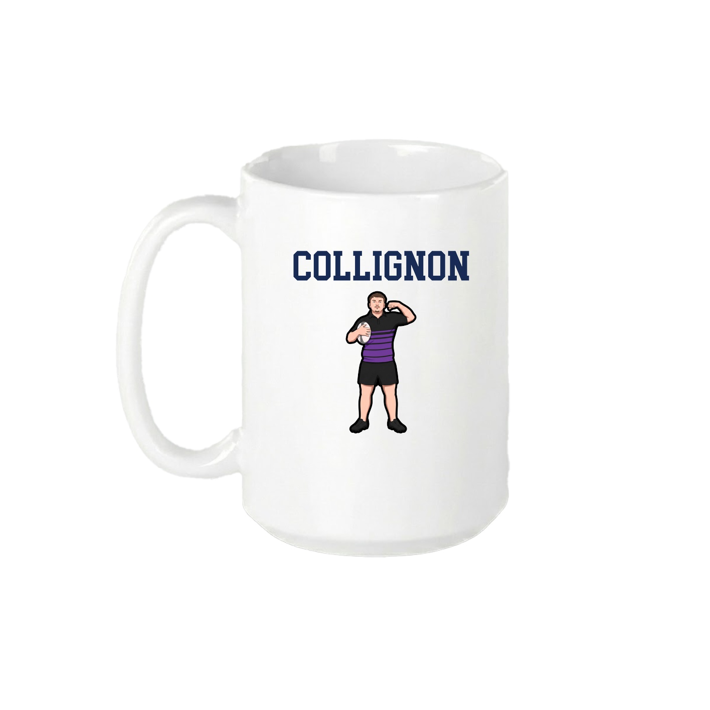 15oz Coffee Mug — Shirsey in White