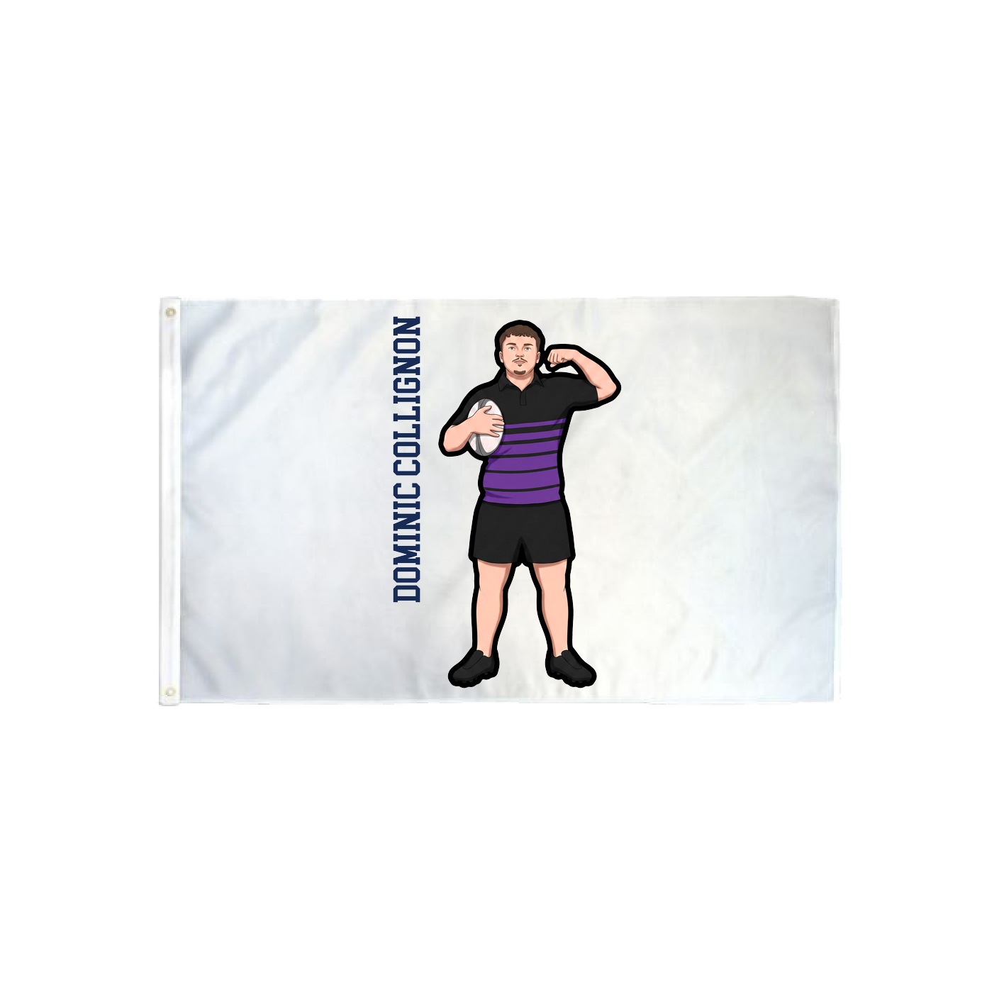 3x5 Flag — Name Vertical in Classic