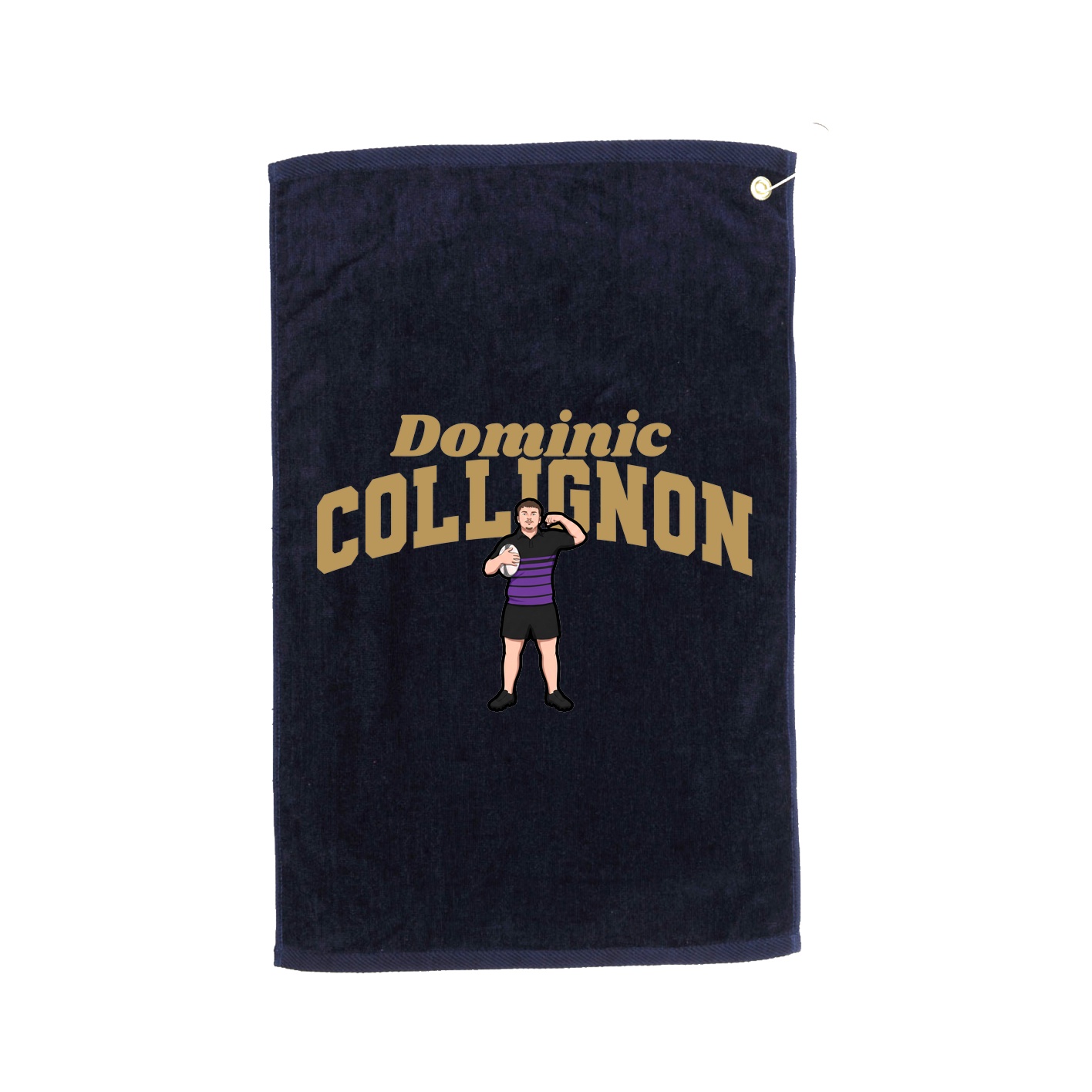 Golf Towel — Signature Arch in Navy