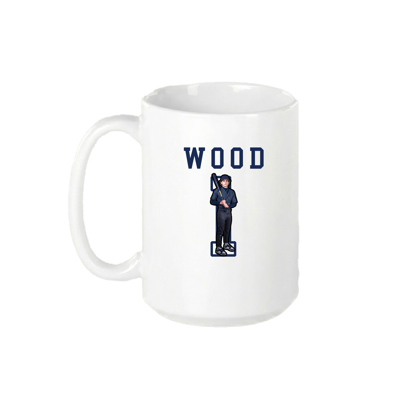 15oz Coffee Mug — Shirsey in White