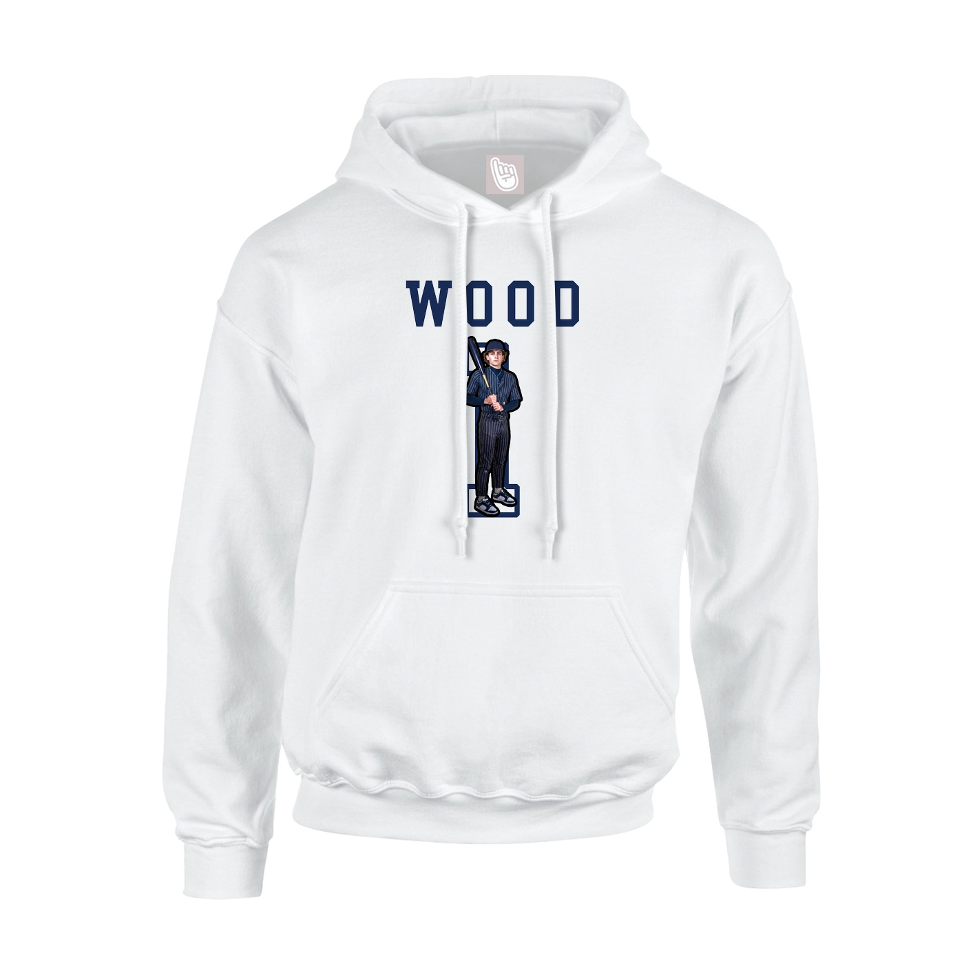 Youth Hoodie — Shirsey in White