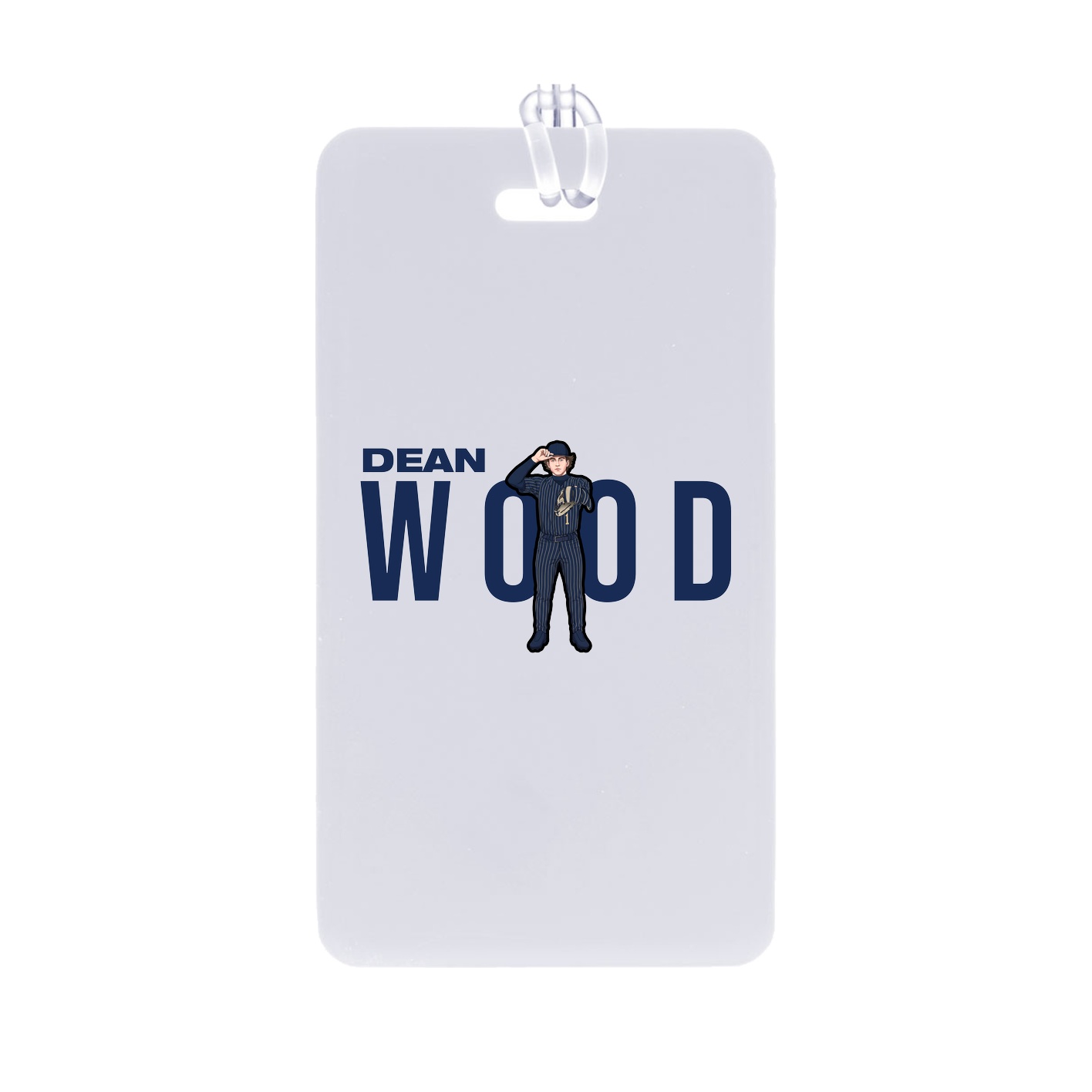 Bag Tag — Player Name in Classic