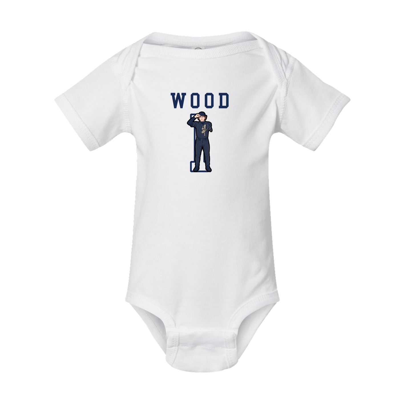 Baby Onesie — Shirsey in White