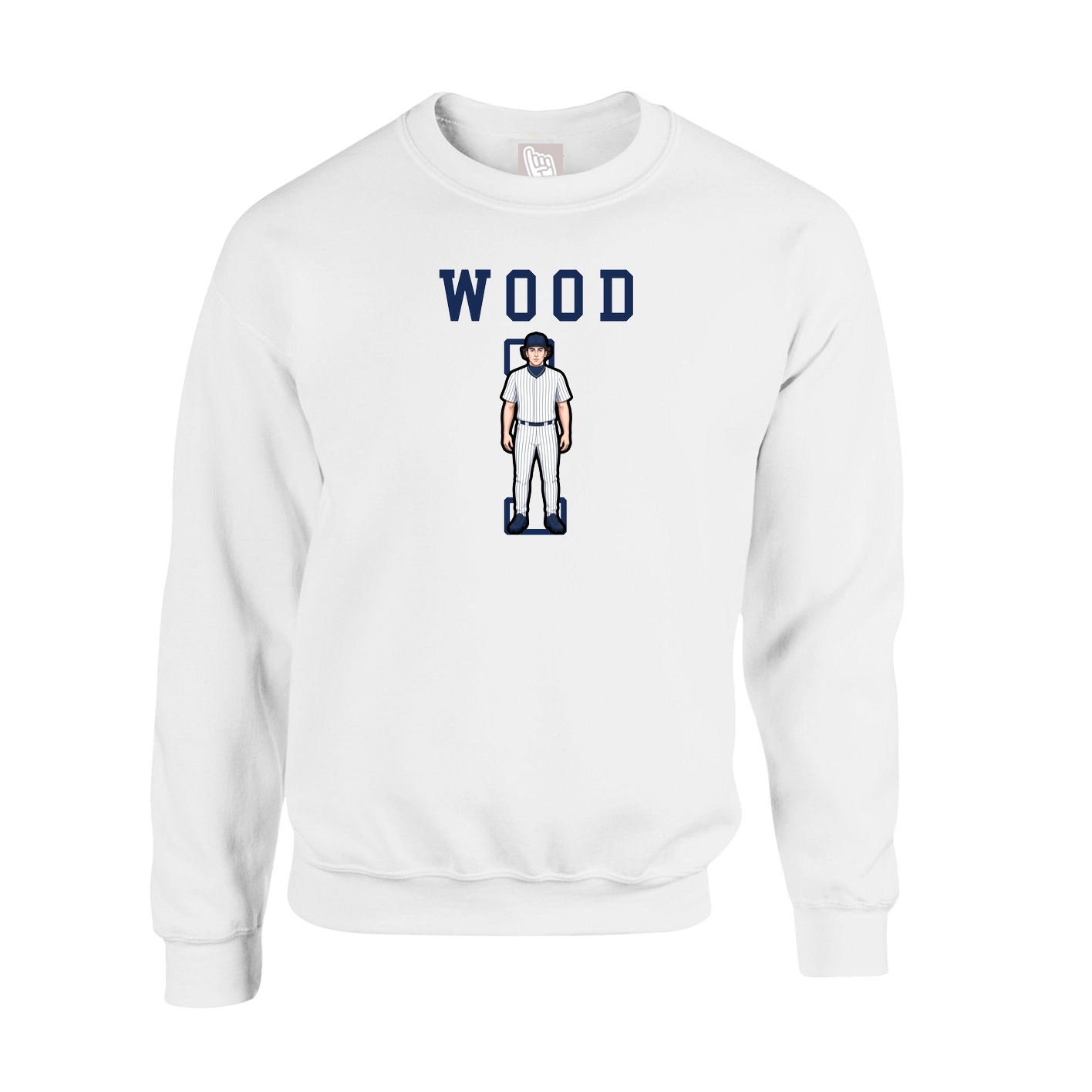 Fleece Crew — Shirsey in White