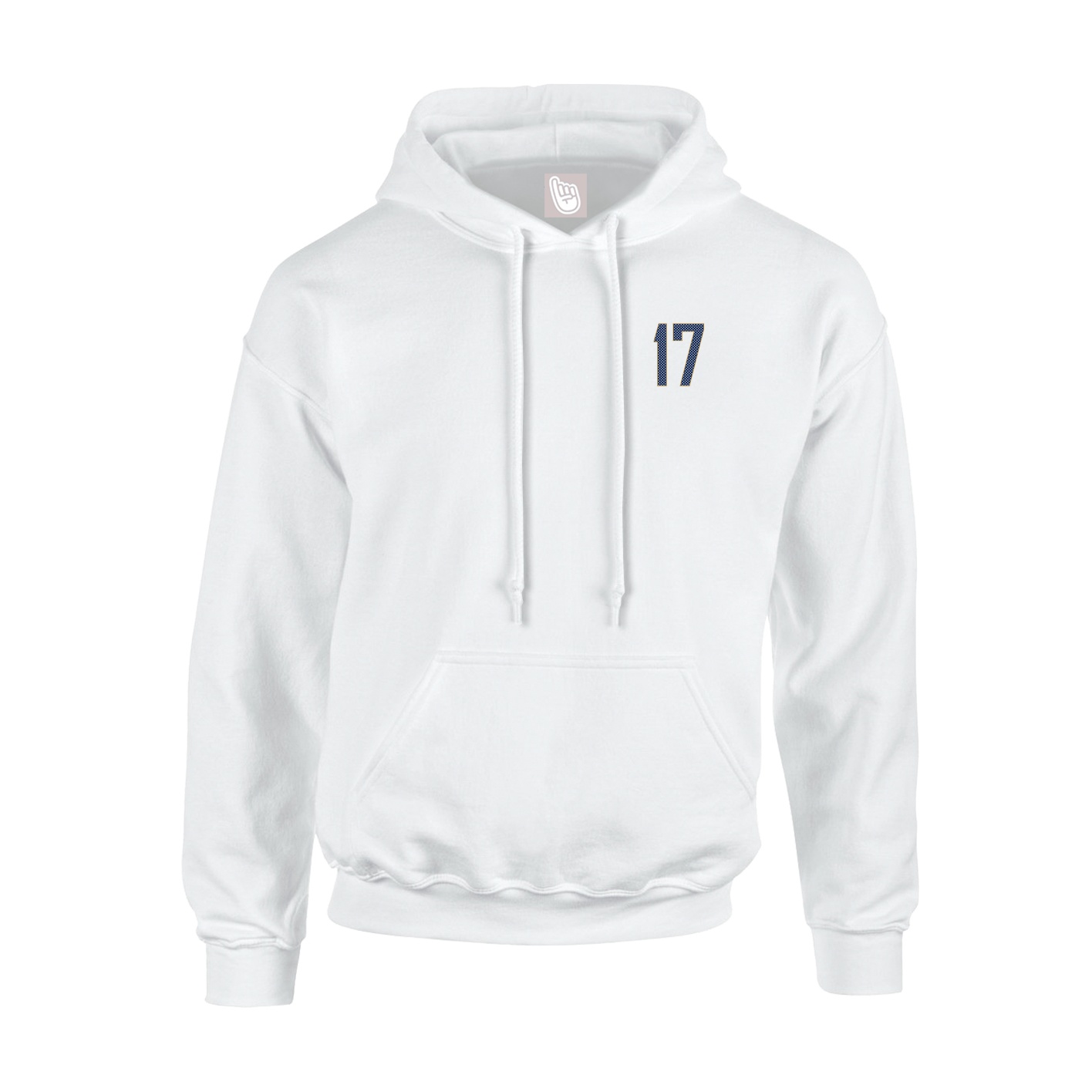 Youth Hoodie — Front Shirsy in White