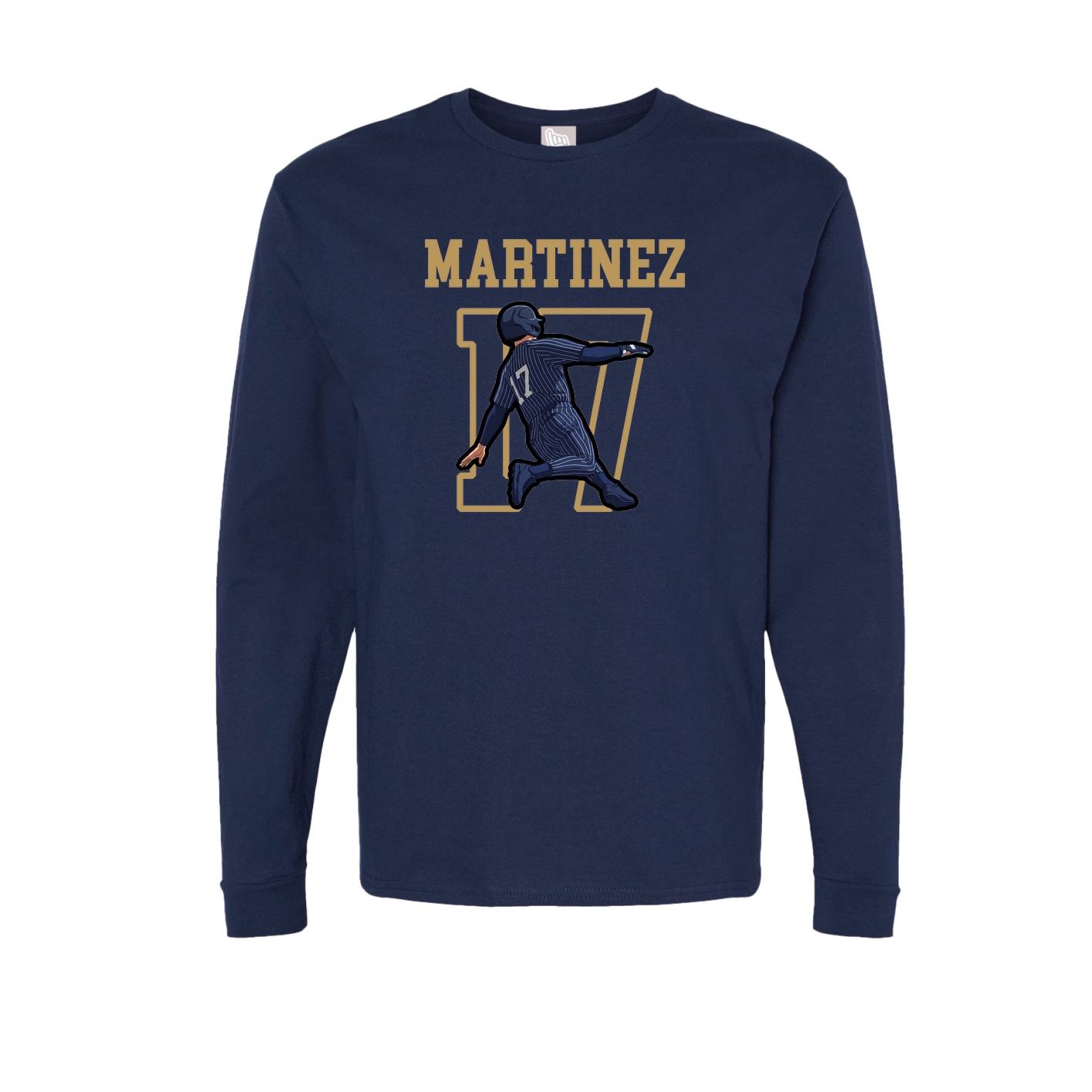 Long Sleeve Tee — Shirsey in Navy