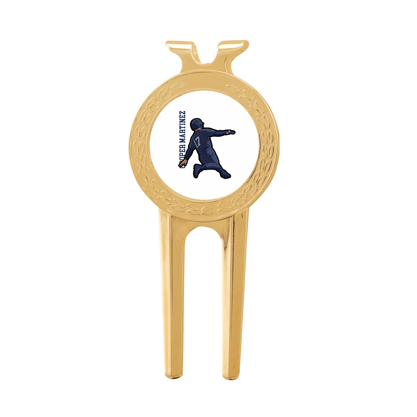Divot Tool with Ball Marker — Name Vertical in Classic
