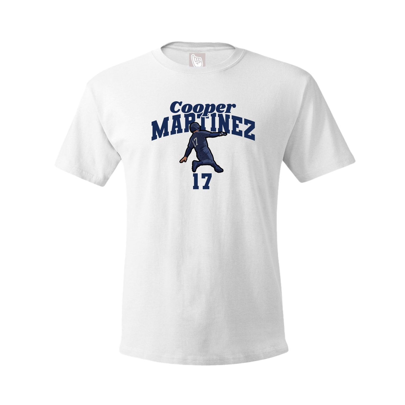 Youth Tee — Signature Arch in White