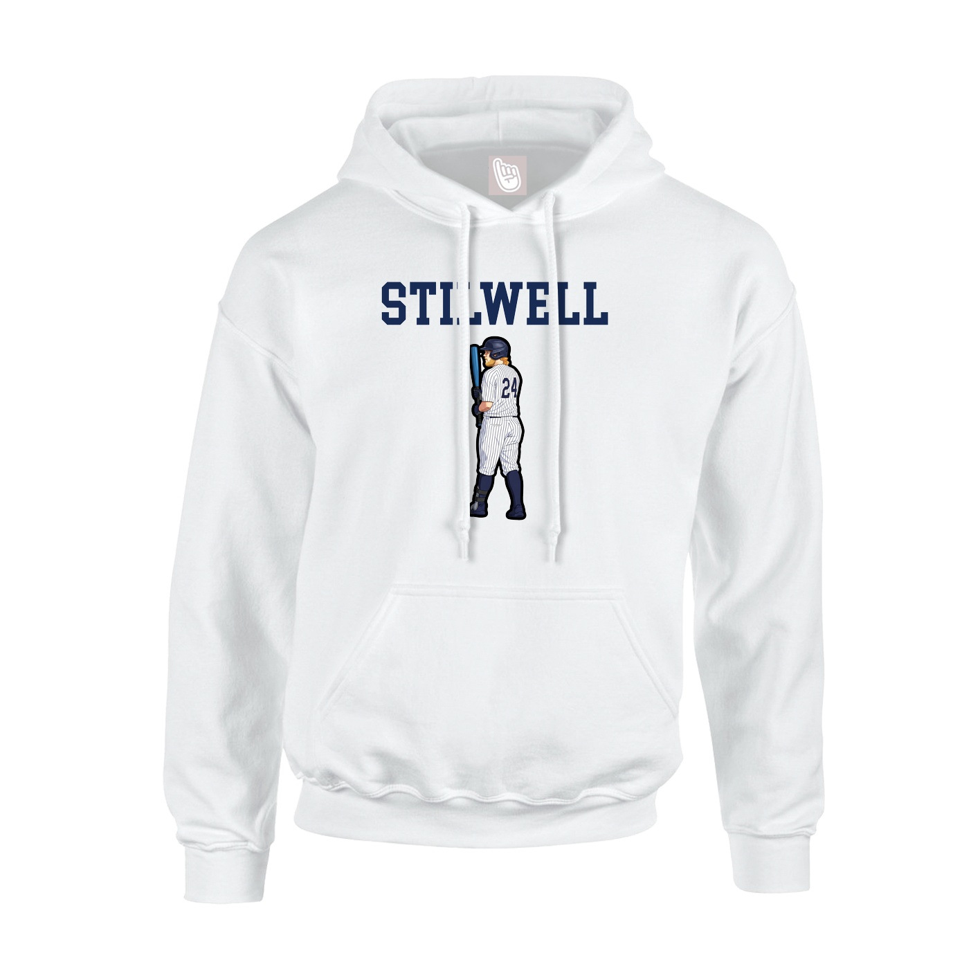 Hoodie — Shirsey in White