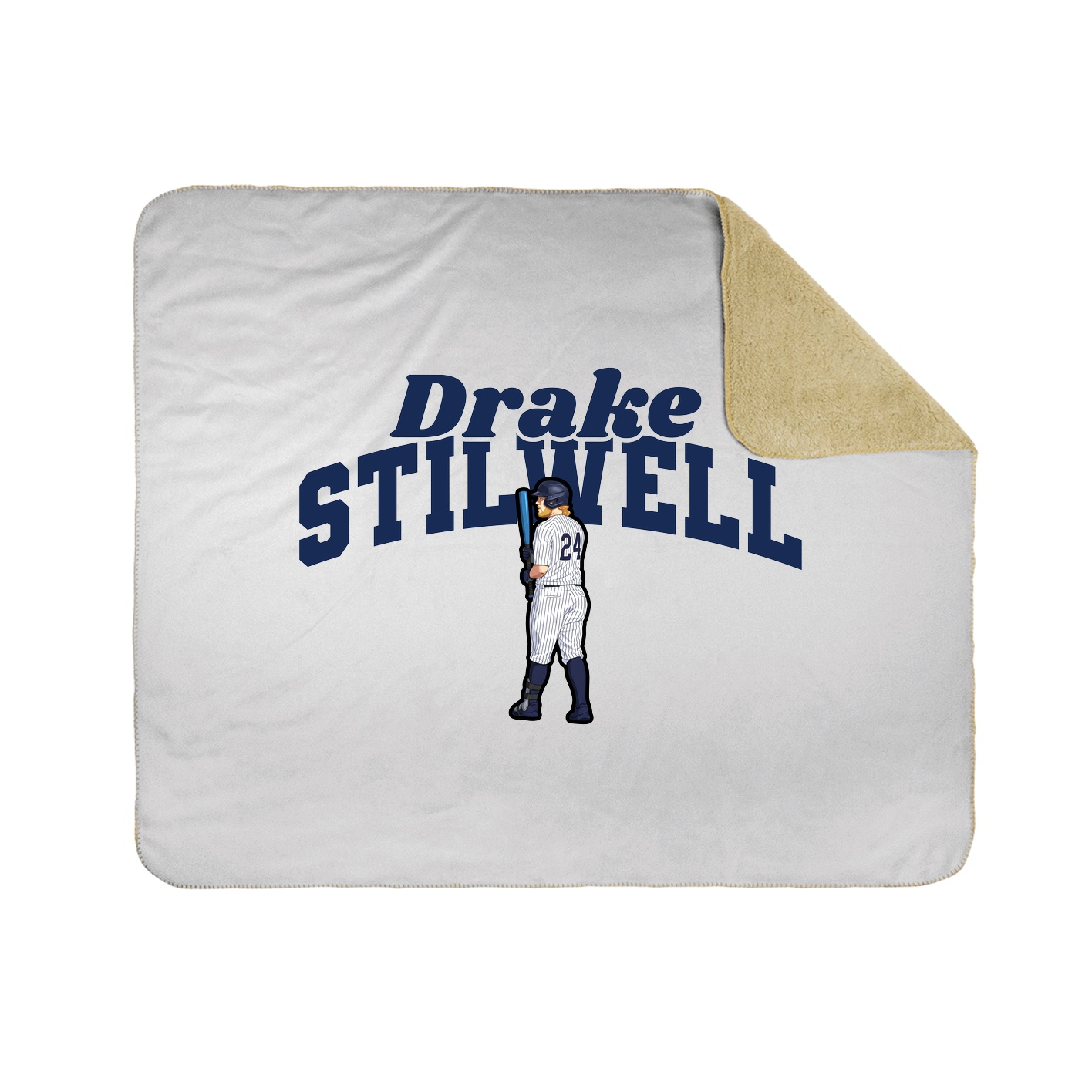 Throw Blanket — Signature Arch in White