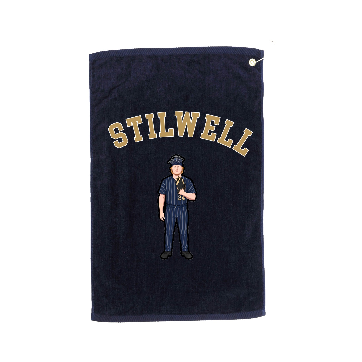 Golf Towel — Shirsey Arch in Navy