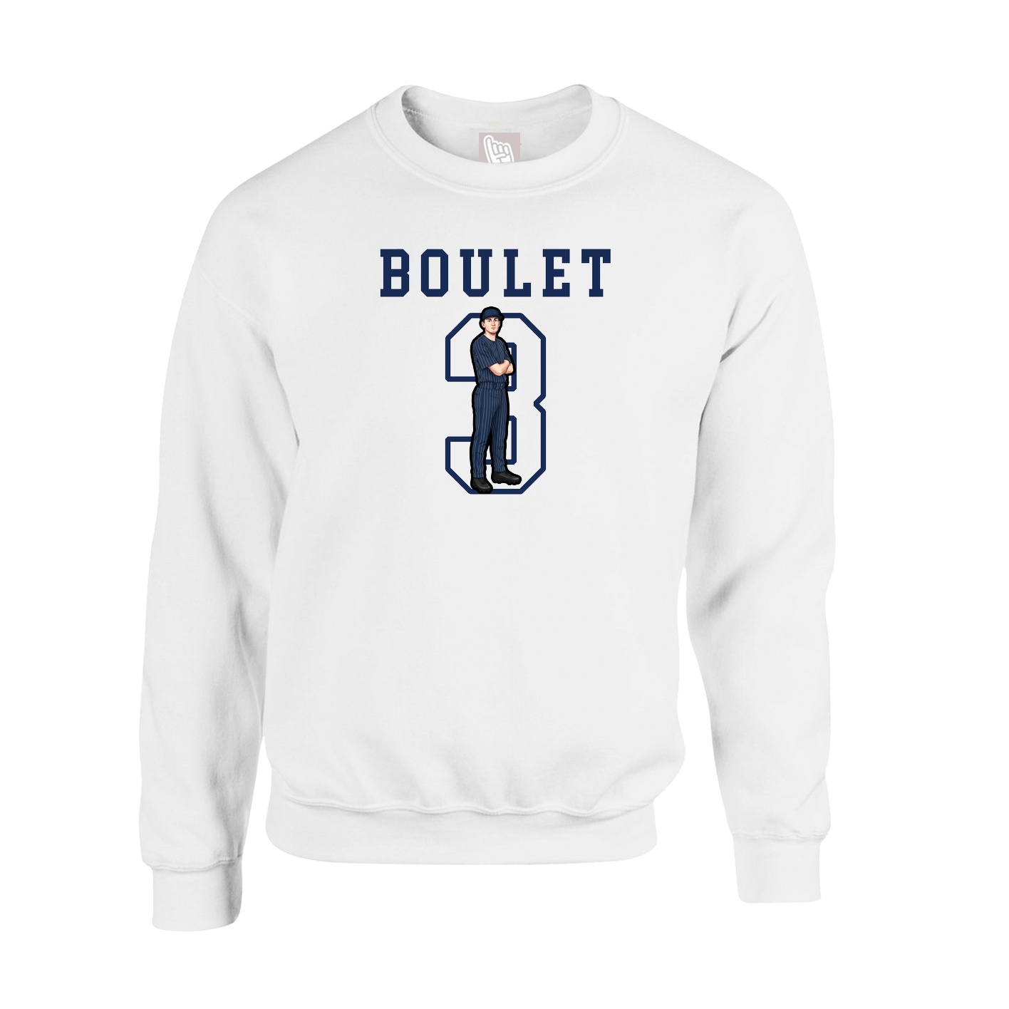 Fleece Crew — Shirsey in White