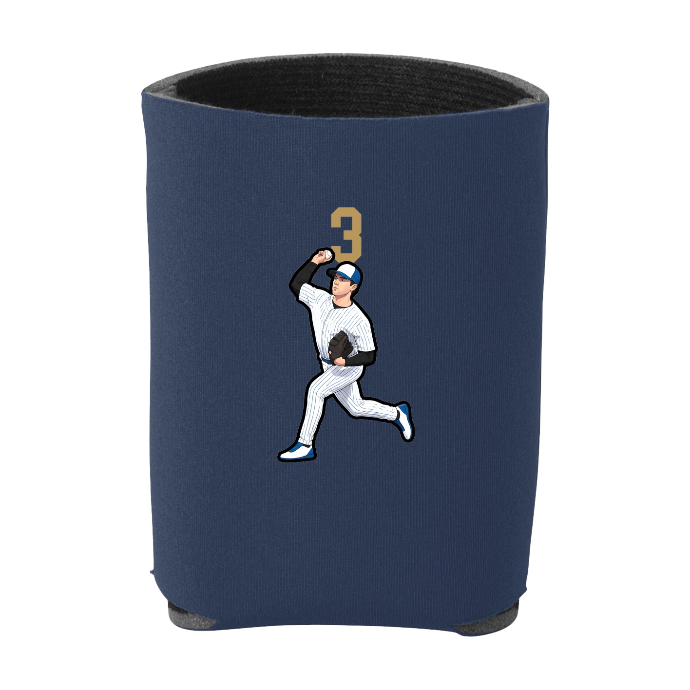 Can Holder — Number Top in Navy