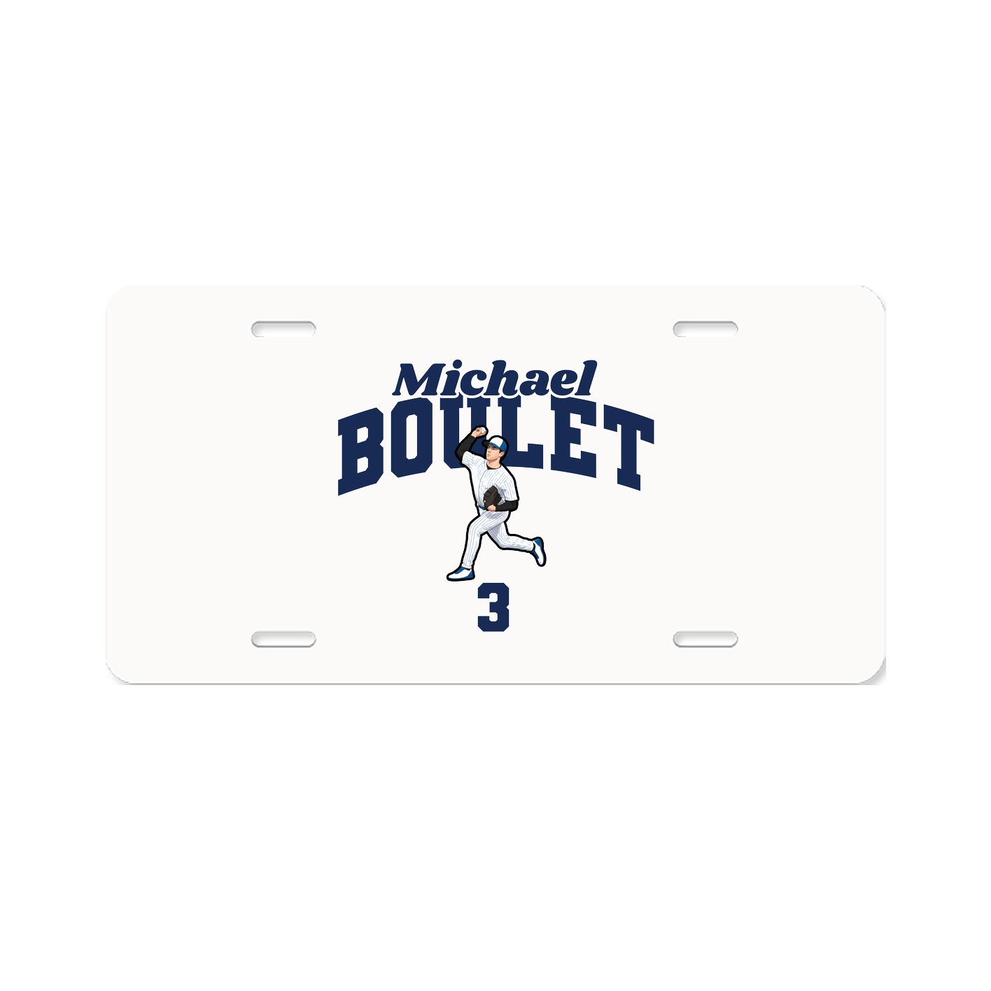 License Plate — Signature Arch in Classic