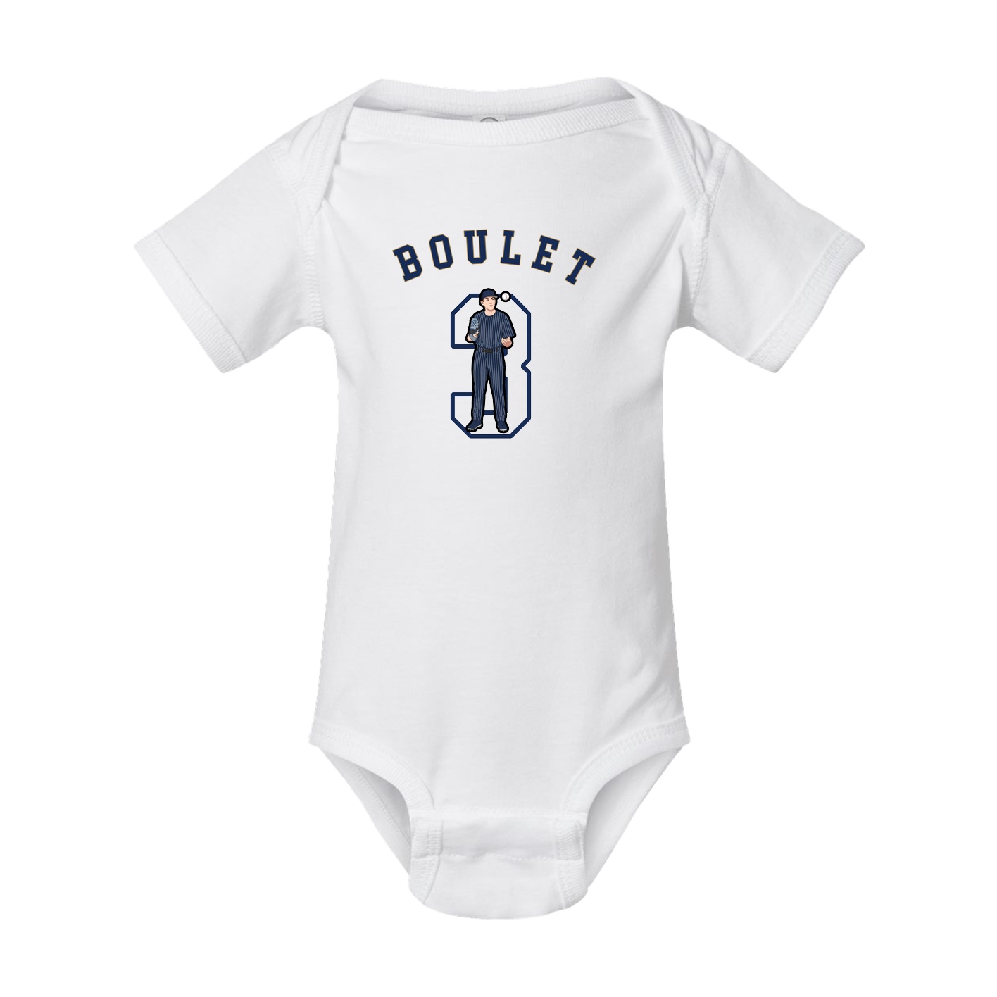 Baby Onesie — Shirsey Arch in White
