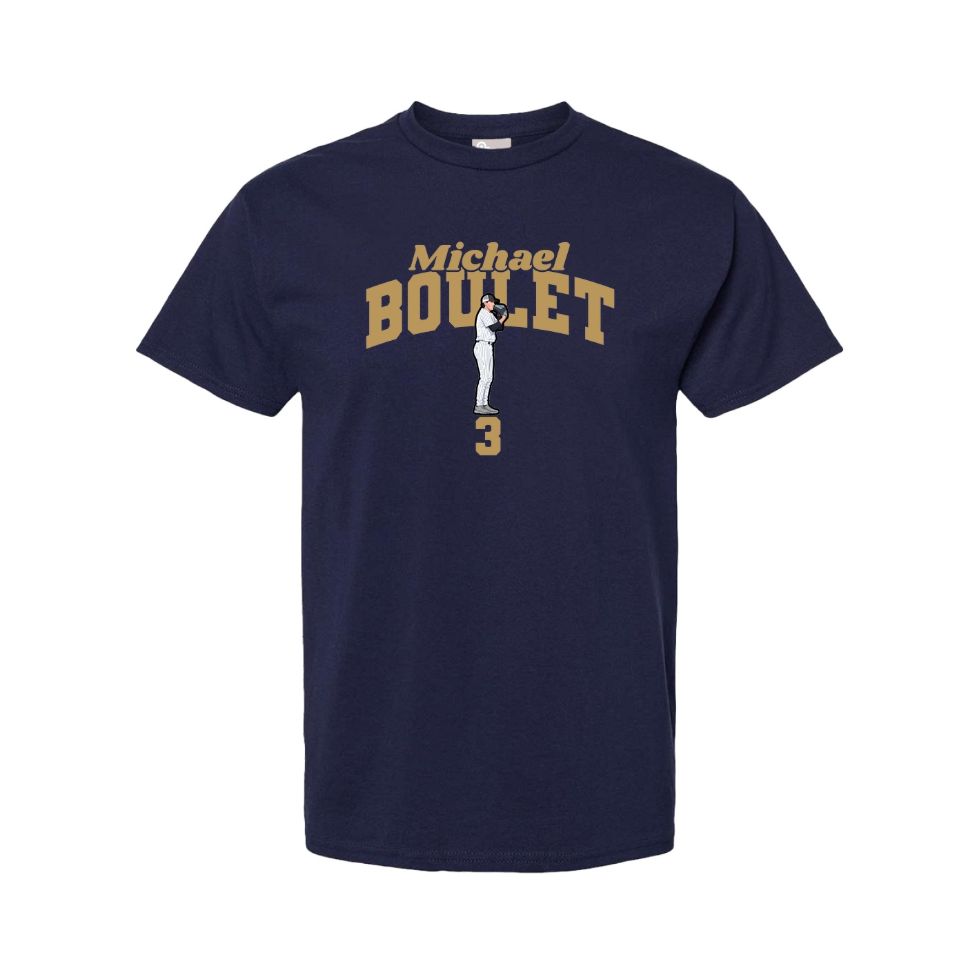 Youth Tee — Signature Arch in Navy