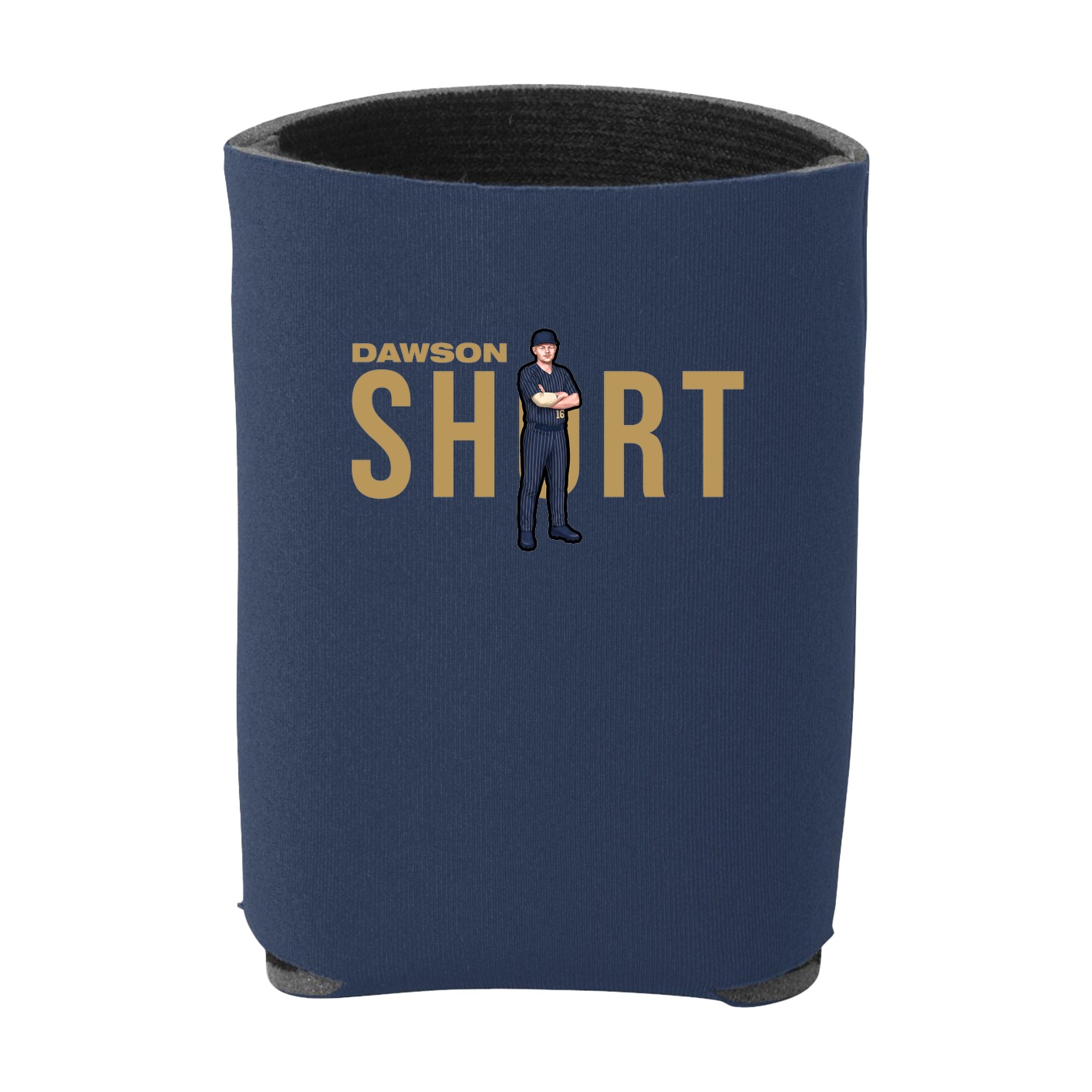 Can Holder — Player Name in Navy