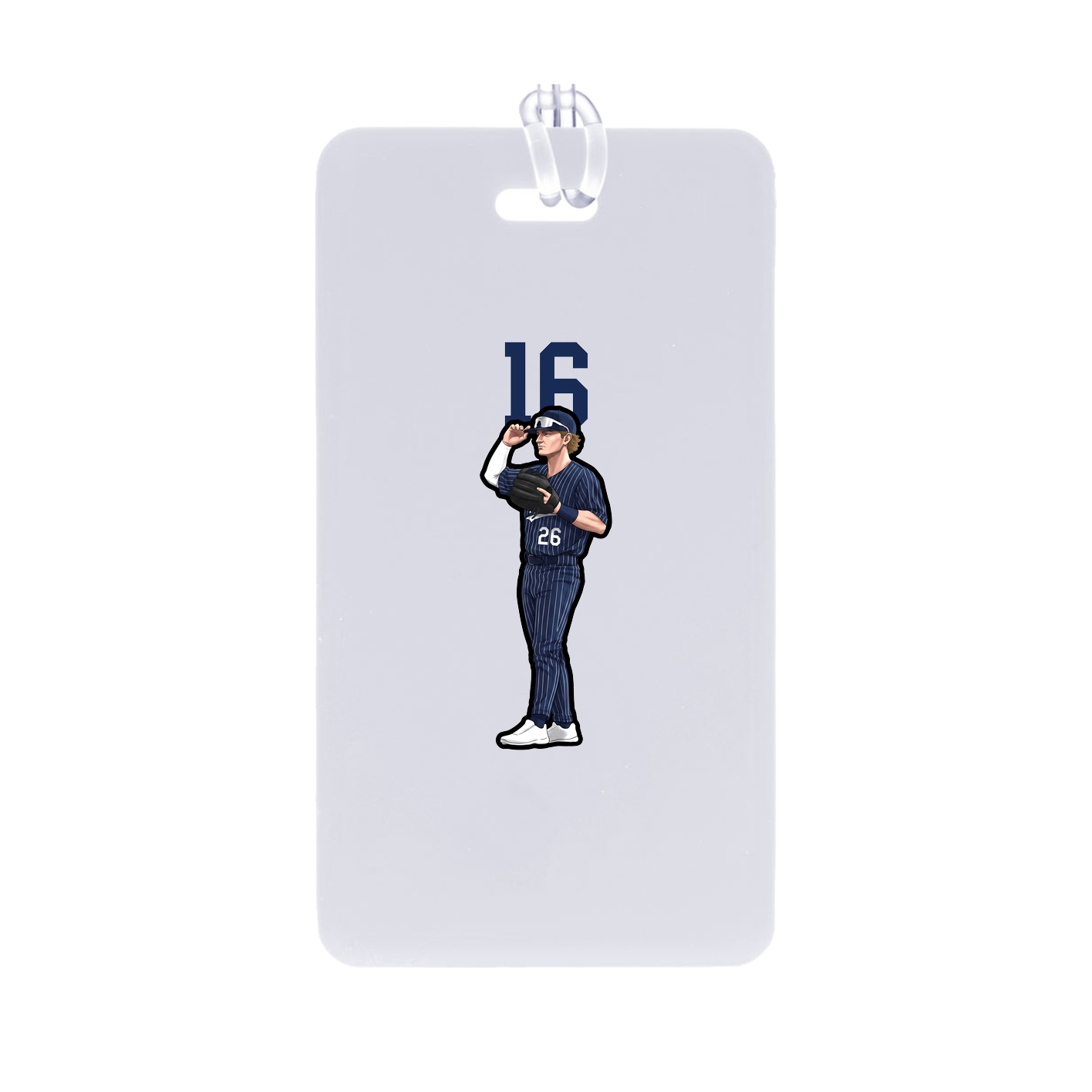 Bag Tag — Number Top in Classic
