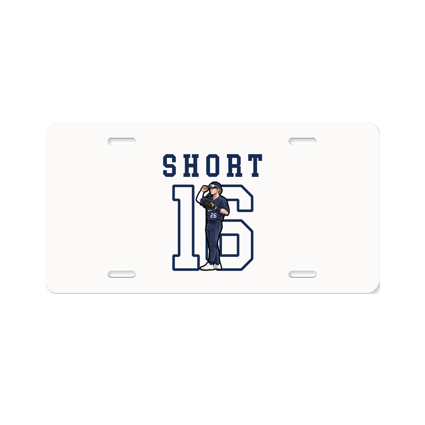 License Plate — Shirsey in Classic
