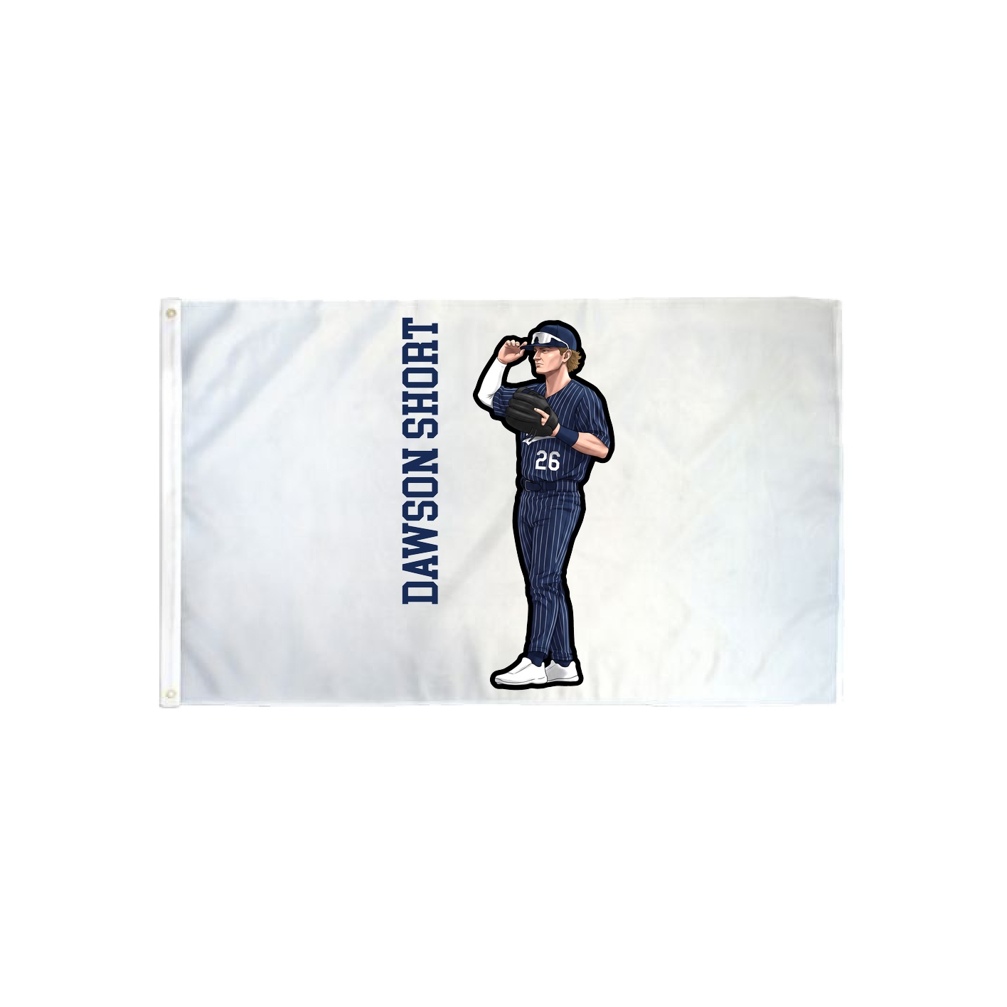 3x5 Flag — Name Vertical in Classic