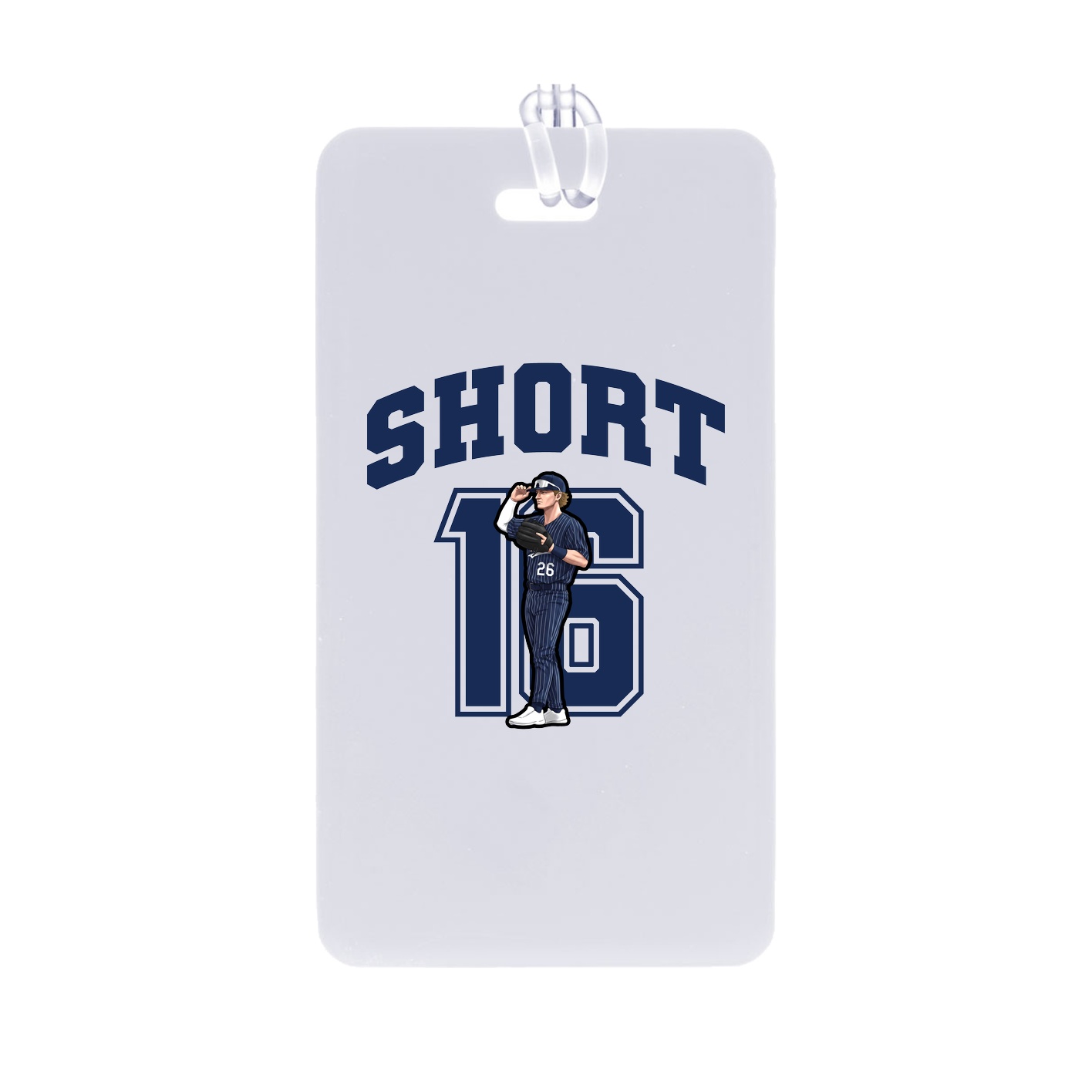 Bag Tag — Number in Classic