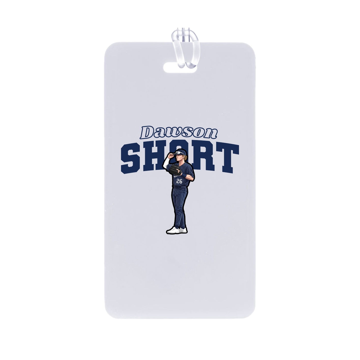 Bag Tag — Name Arch in Classic