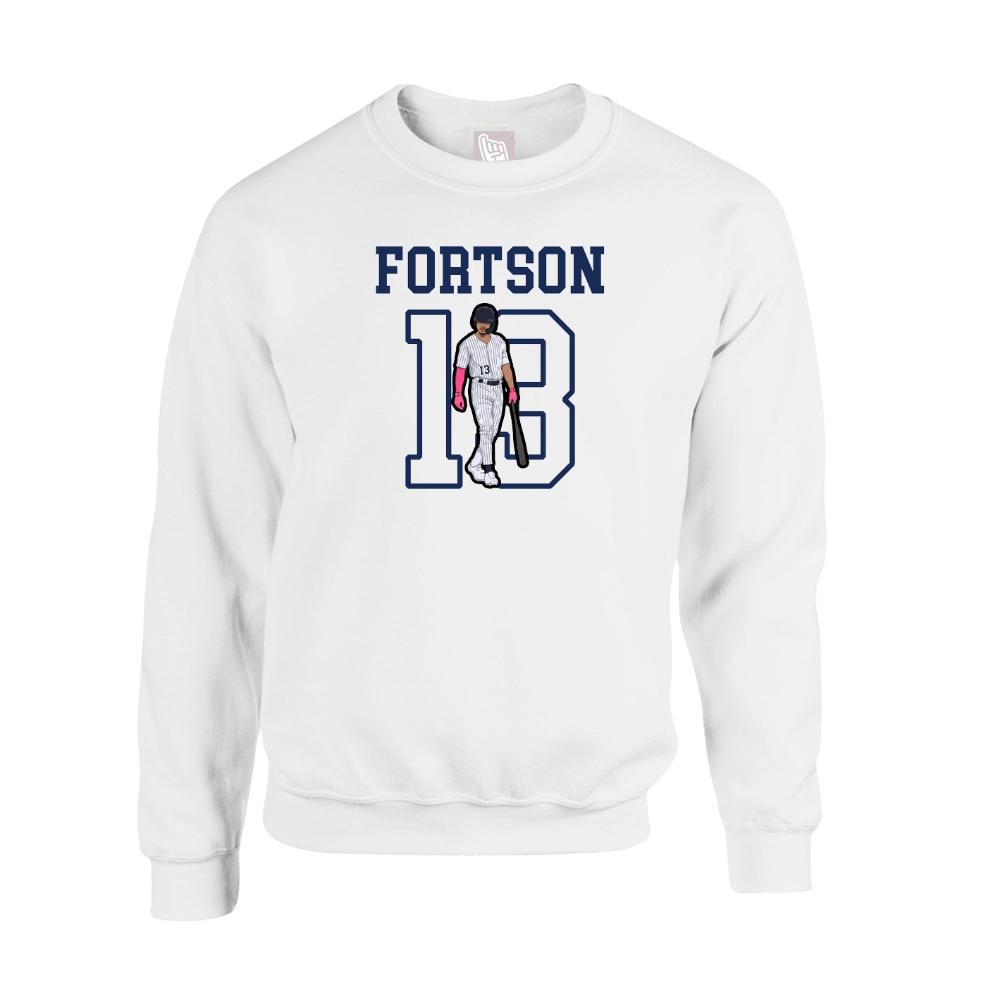 Fleece Crew — Shirsey in White