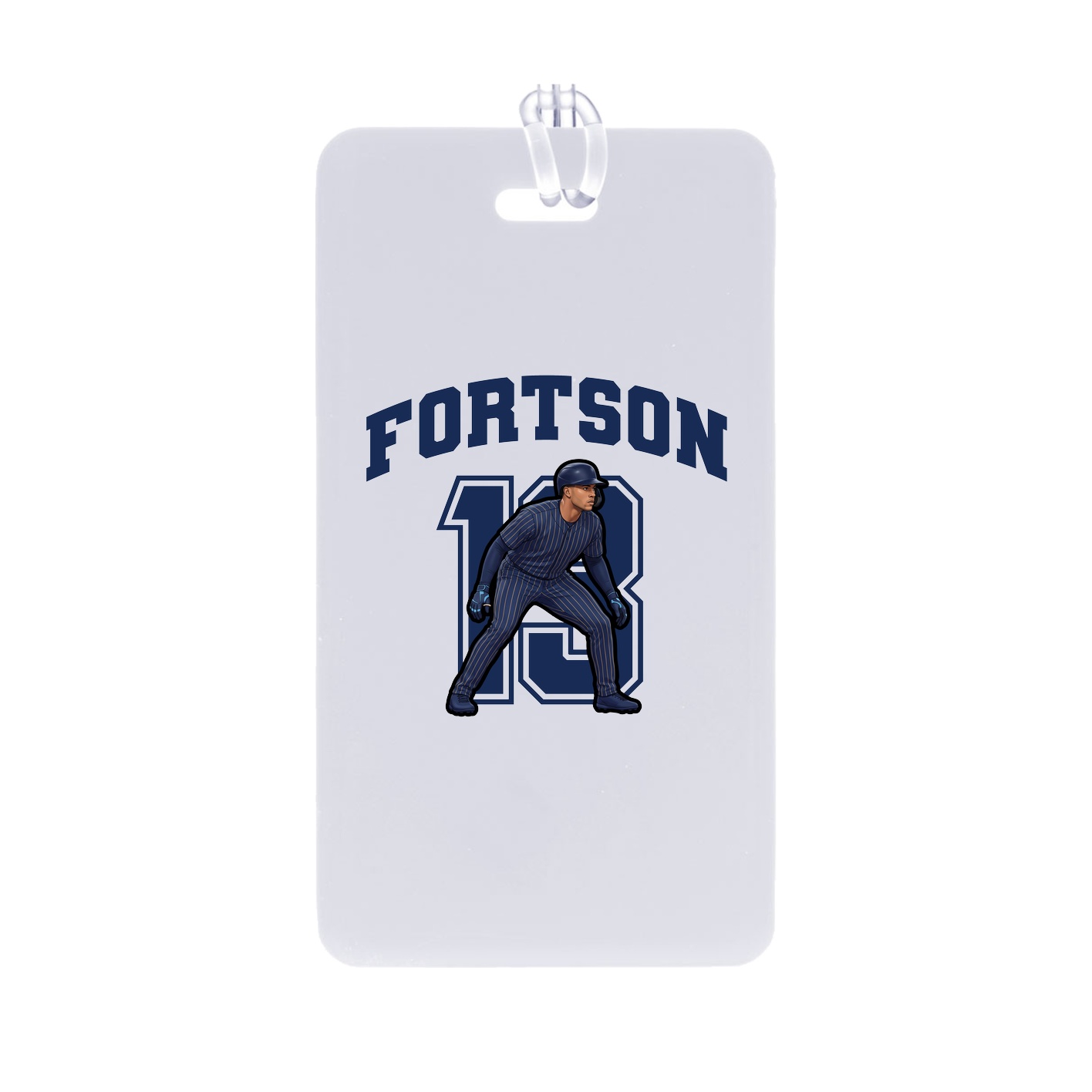 Bag Tag — Number in Classic