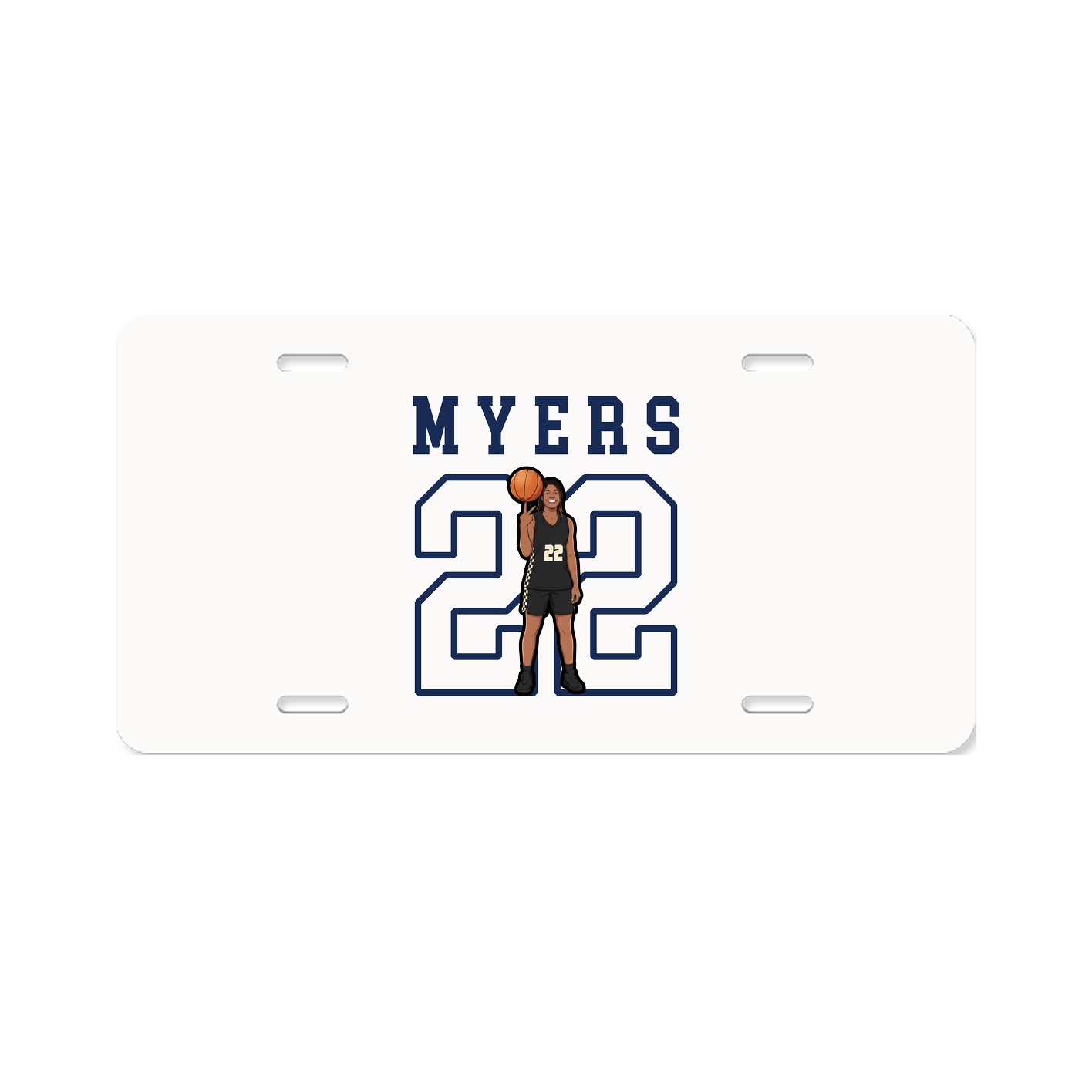 License Plate — Shirsey in Classic