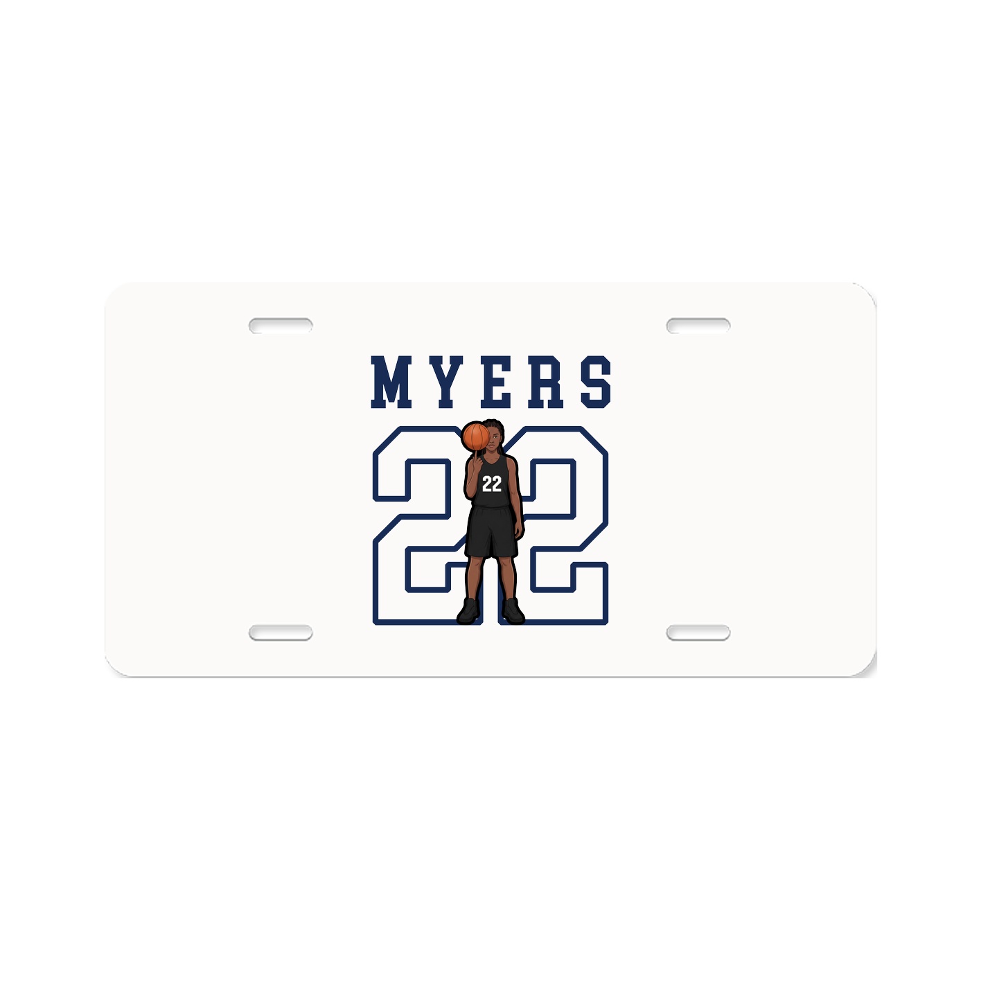 License Plate — Shirsey in Classic