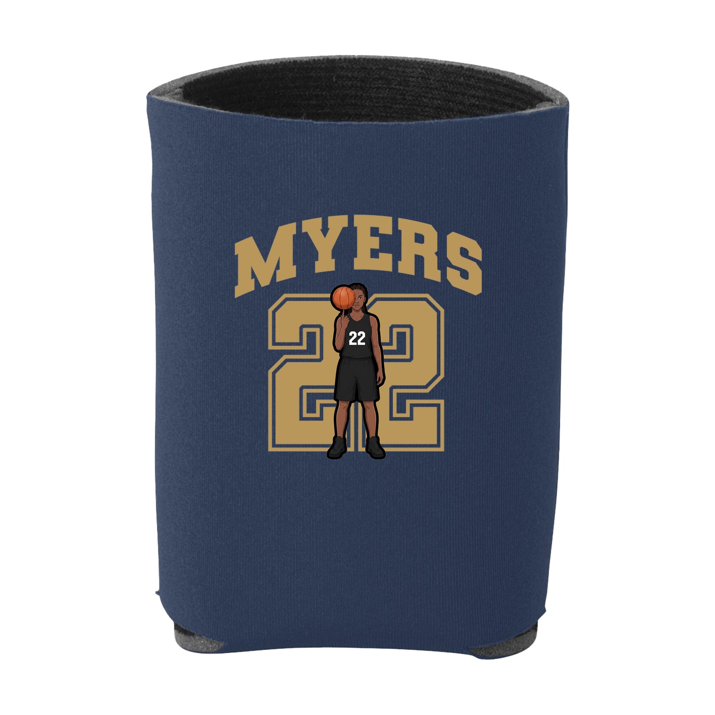 Can Holder — Number in Navy