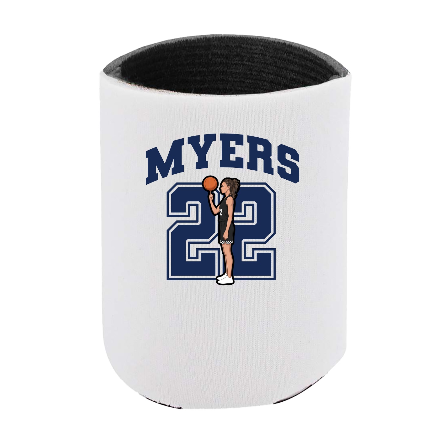 Can Holder — Number in White