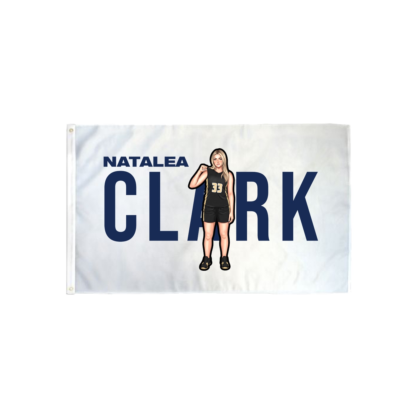 3x5 Flag — Player Name in Classic