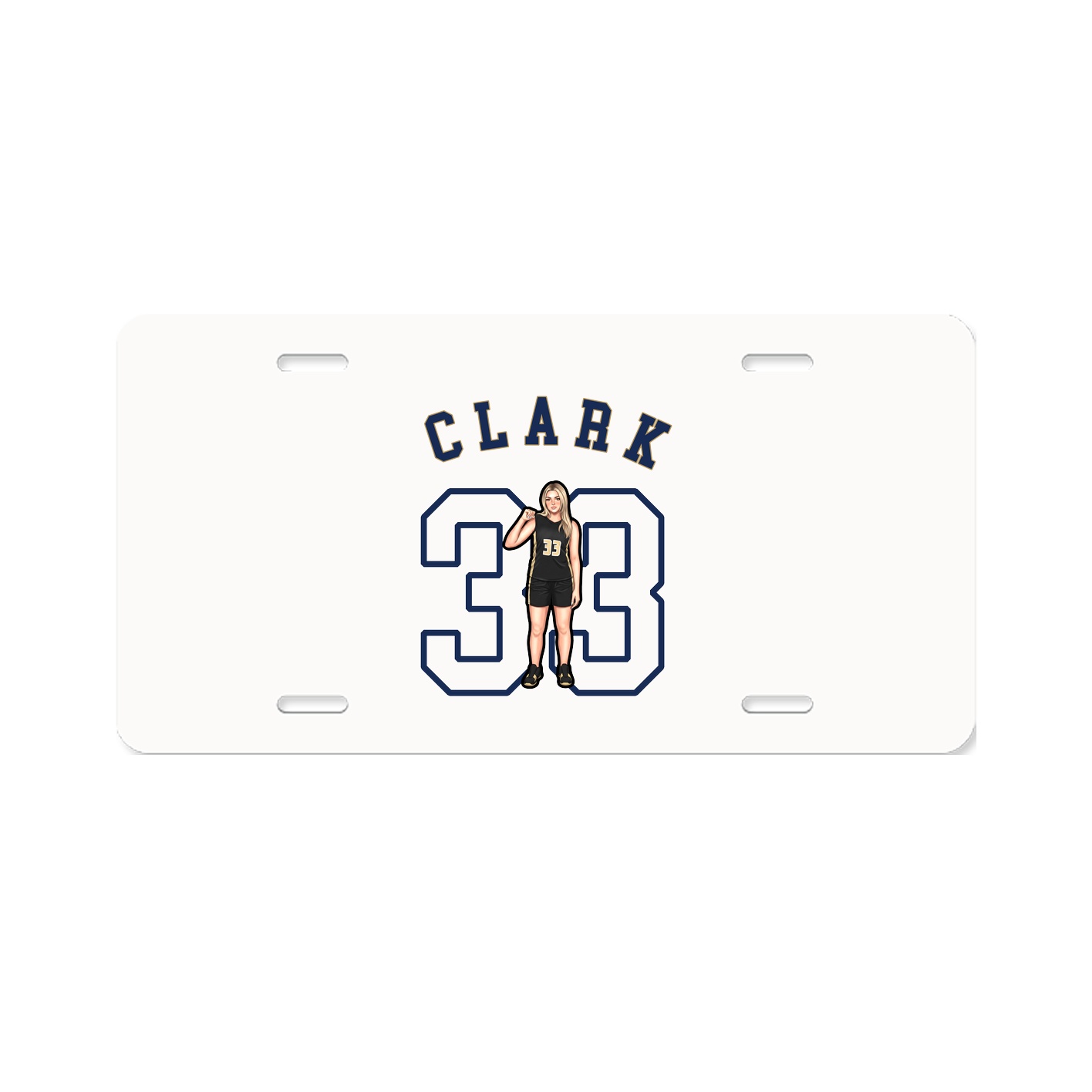 License Plate — Shirsey Arch in Classic