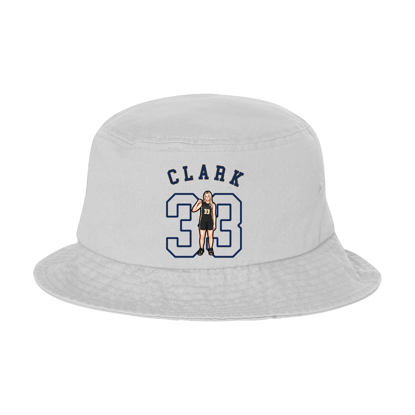 Bucket Cap — Shirsey Arch in White