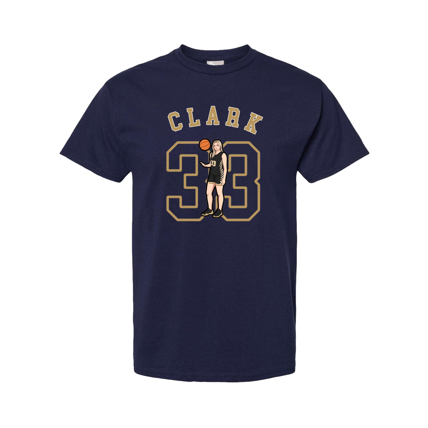 Youth Tee — Shirsey Arch in Navy