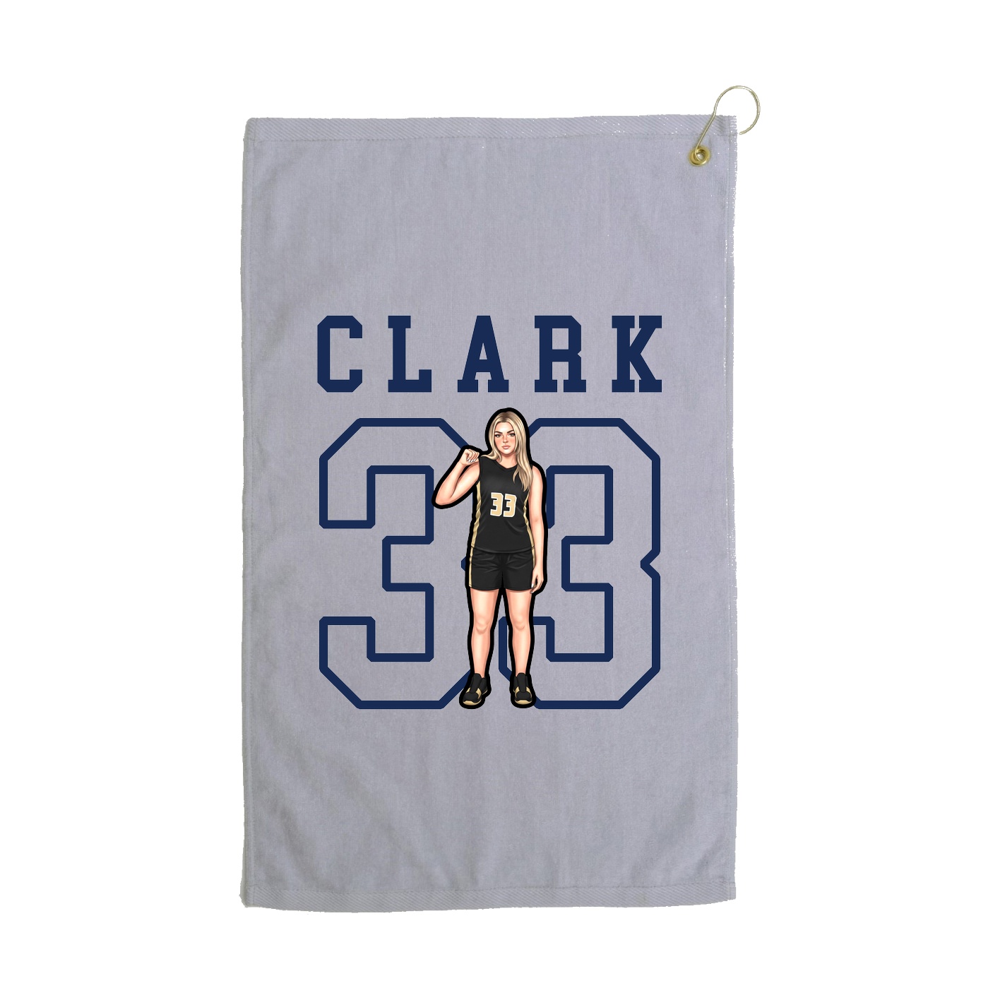 Golf Towel — Shirsey in Grey
