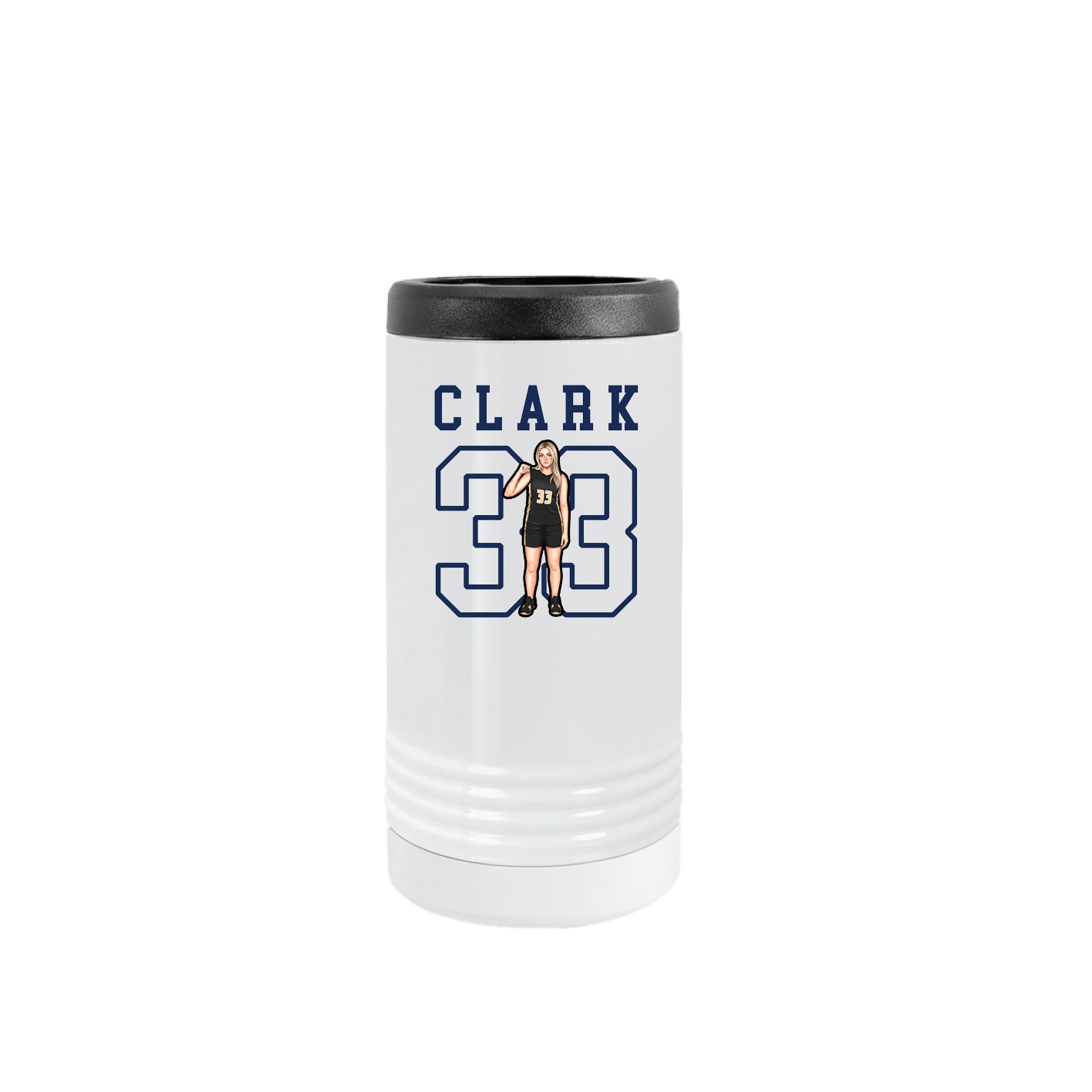 Slim Beverage Holder — Shirsey in White