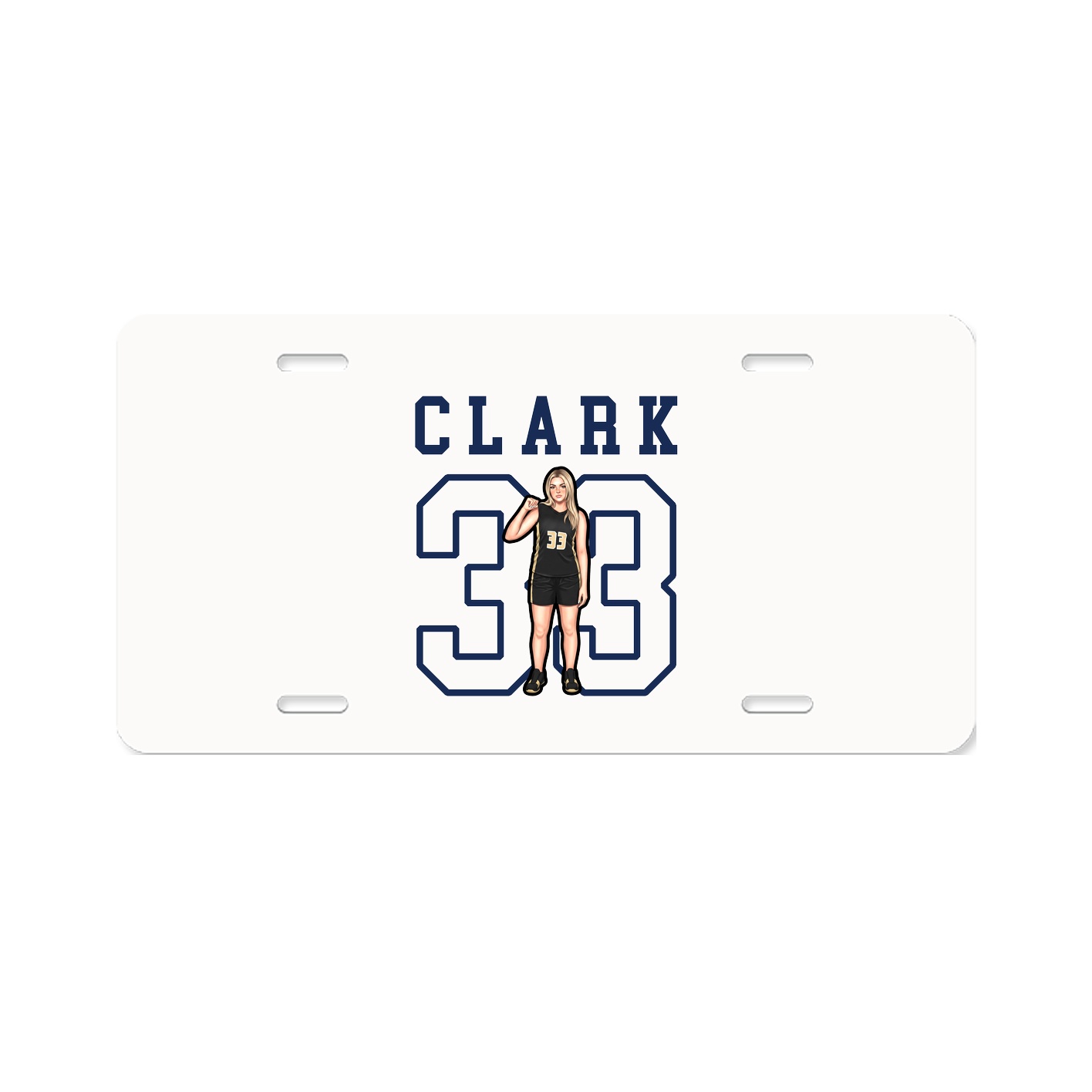 License Plate — Shirsey in Classic