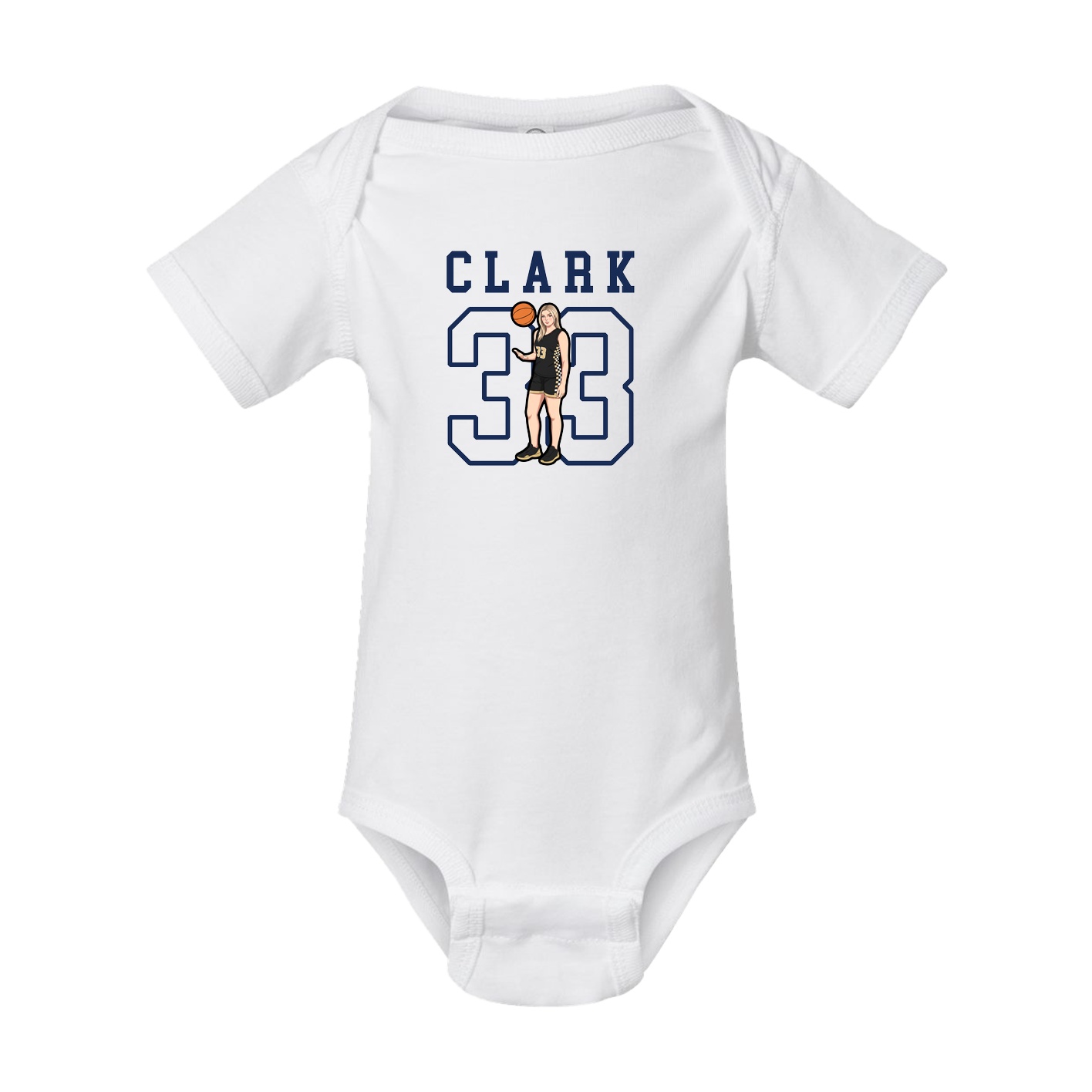 Baby Onesie — Shirsey in White