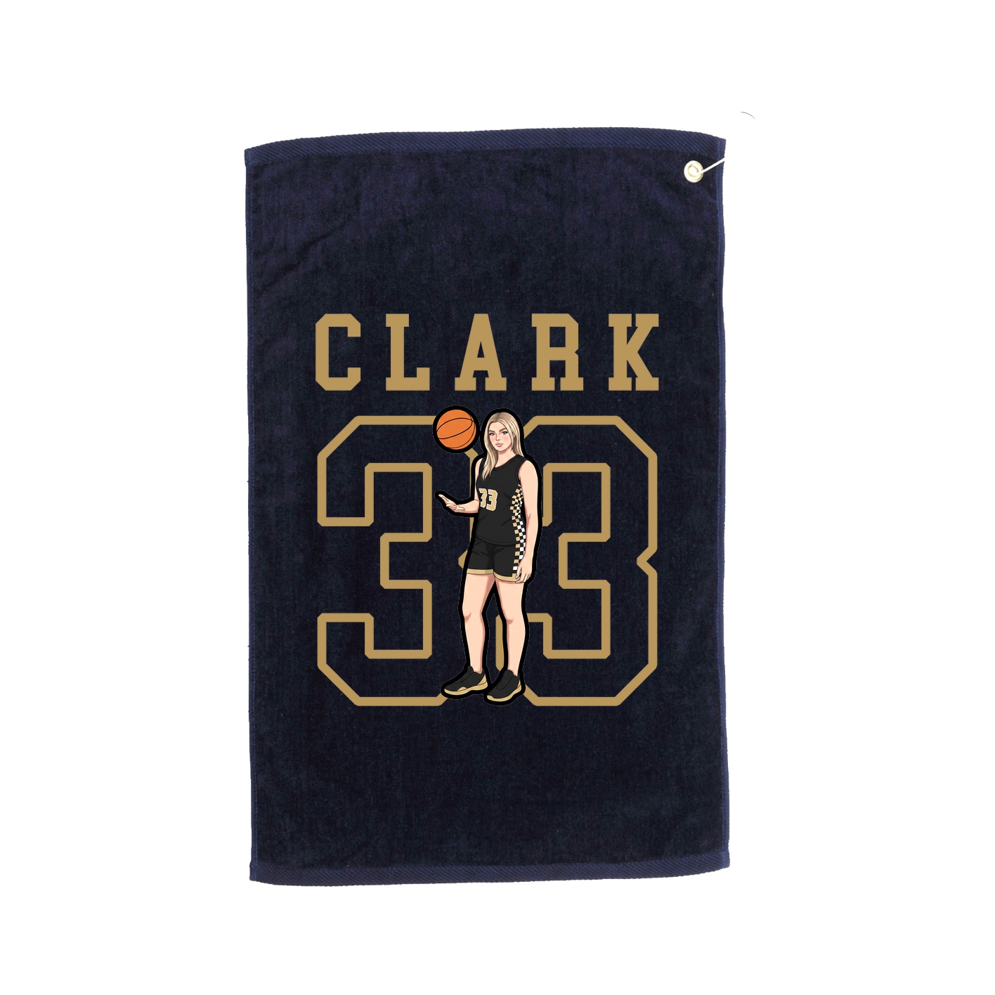 Golf Towel — Shirsey in Navy