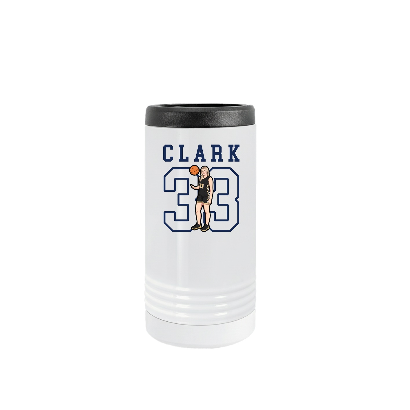 Slim Beverage Holder — Shirsey in White